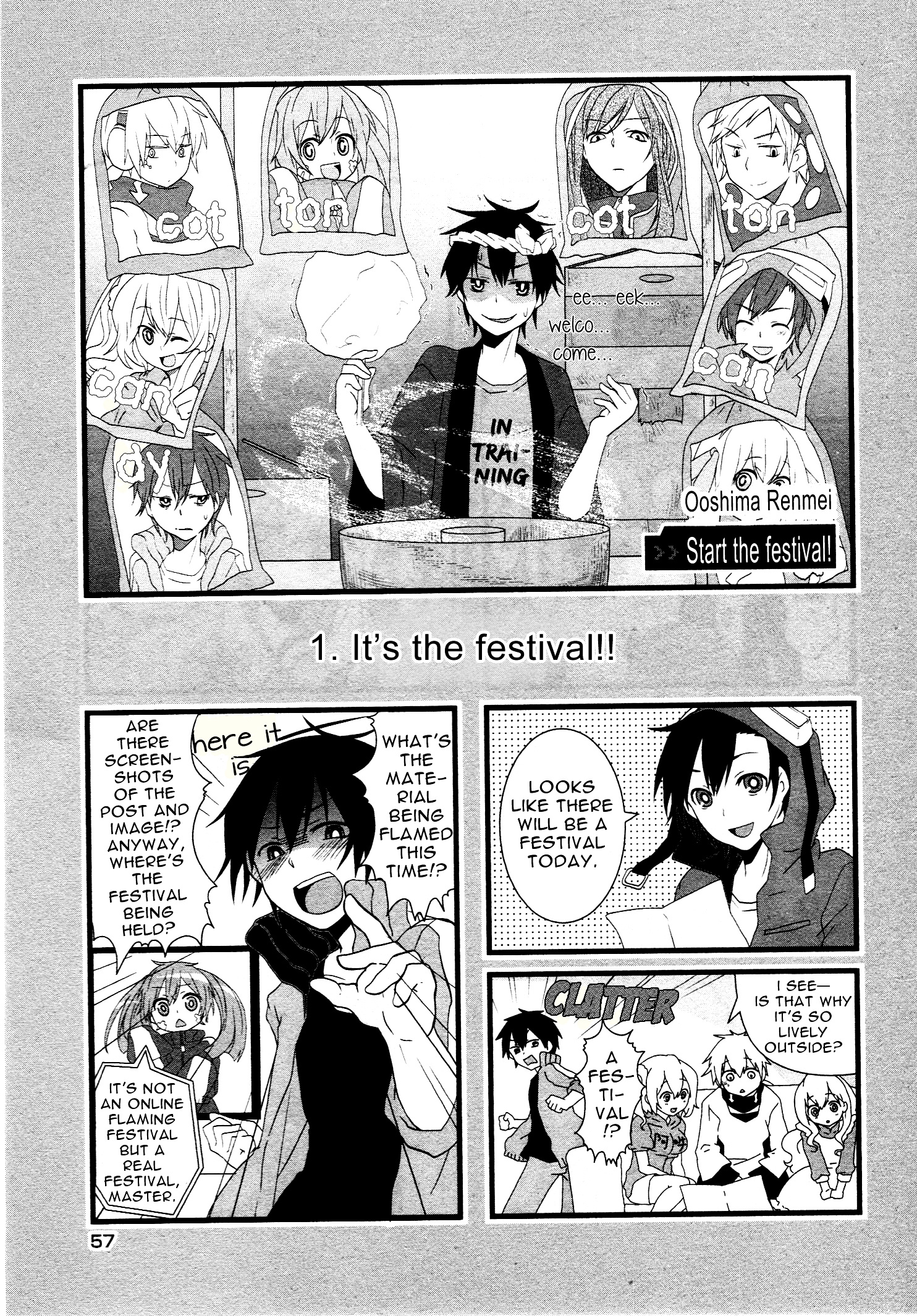 Kagerou Daze Official Anthology Comic -Summer- - Vol.1 Chapter 6 : Start The Festival! By Ooshima Renmei