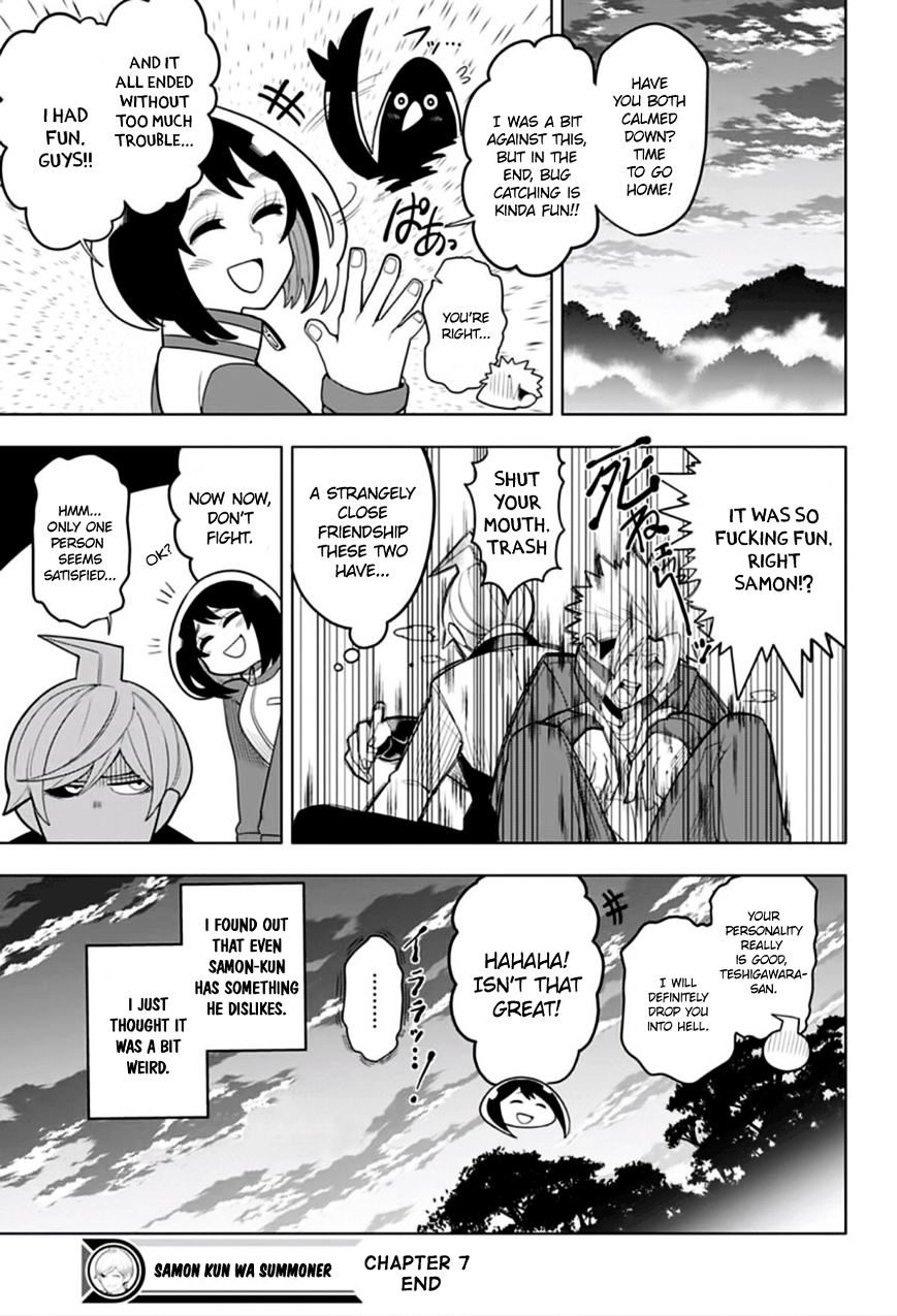 Samon-Kun Wa Summoner - Chapter 7 : Samon-Kun Feels The Earth