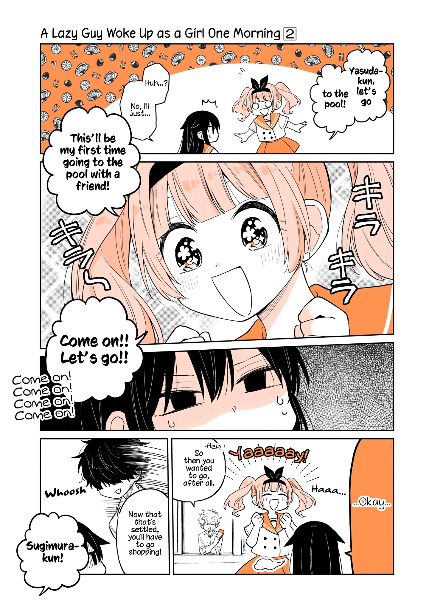 A Lazy Guy Woke Up As A Girl One Morning - Chapter 14