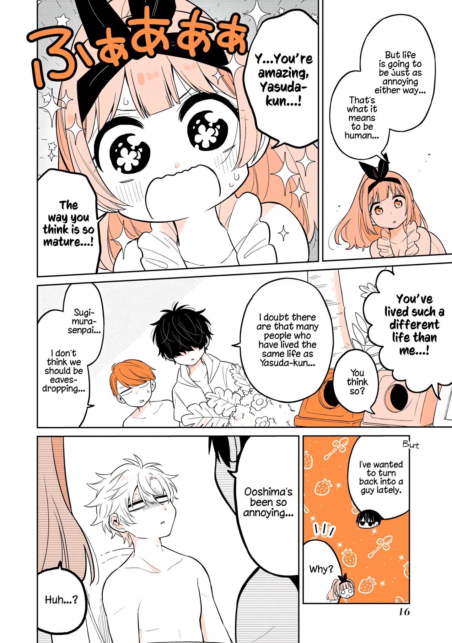 A Lazy Guy Woke Up As A Girl One Morning - Chapter 16