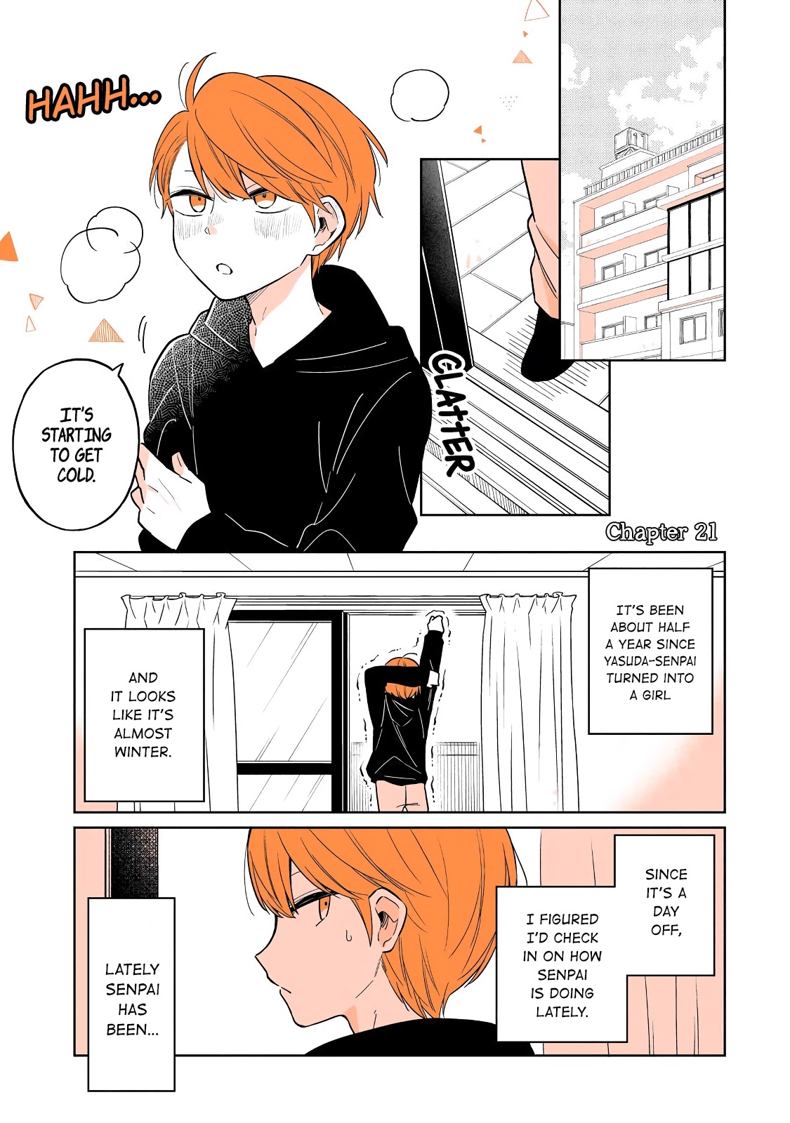 A Lazy Guy Woke Up As A Girl One Morning - Chapter 21