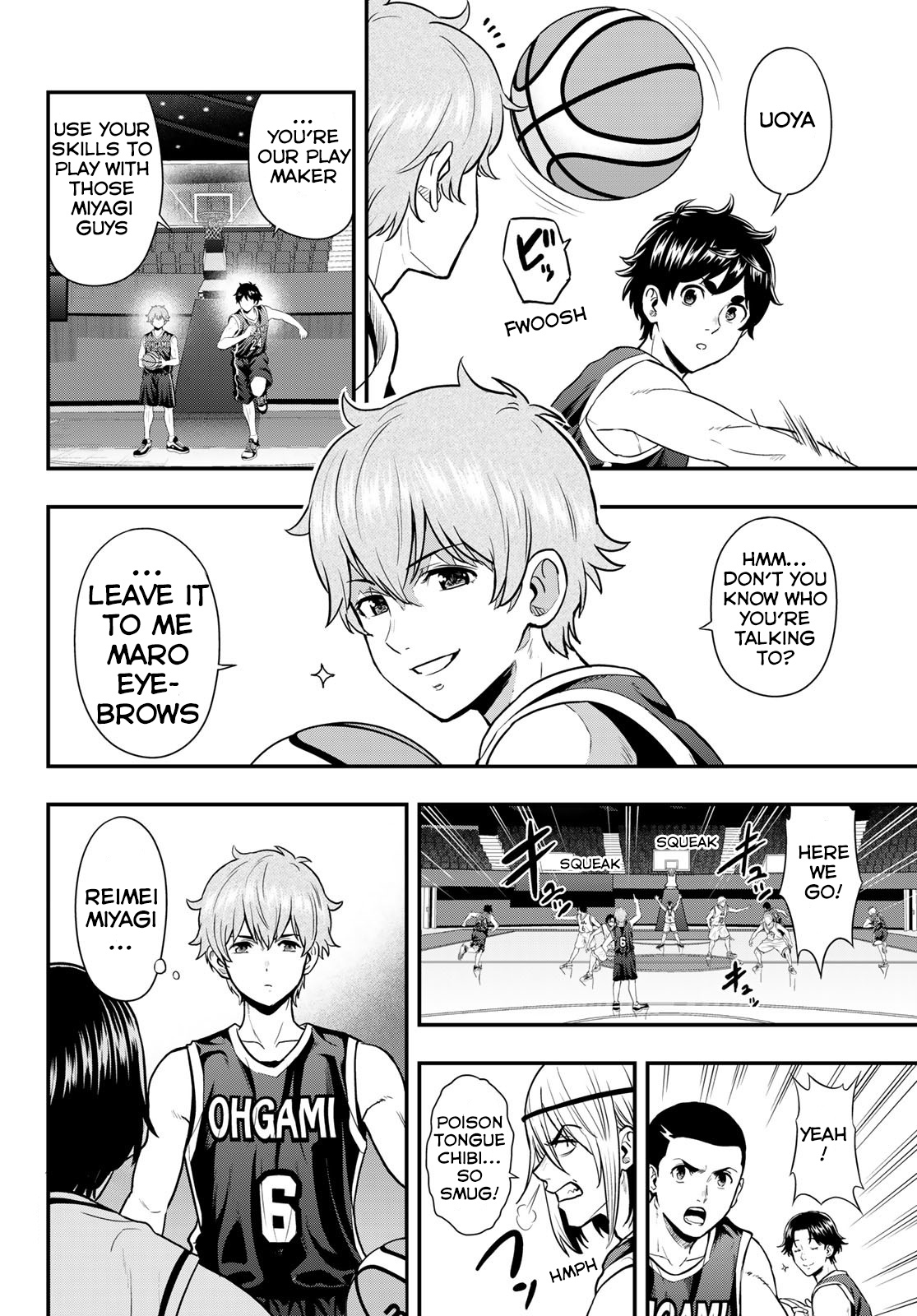 Second Break!! - Chapter 19: Strong Defense Fast Break