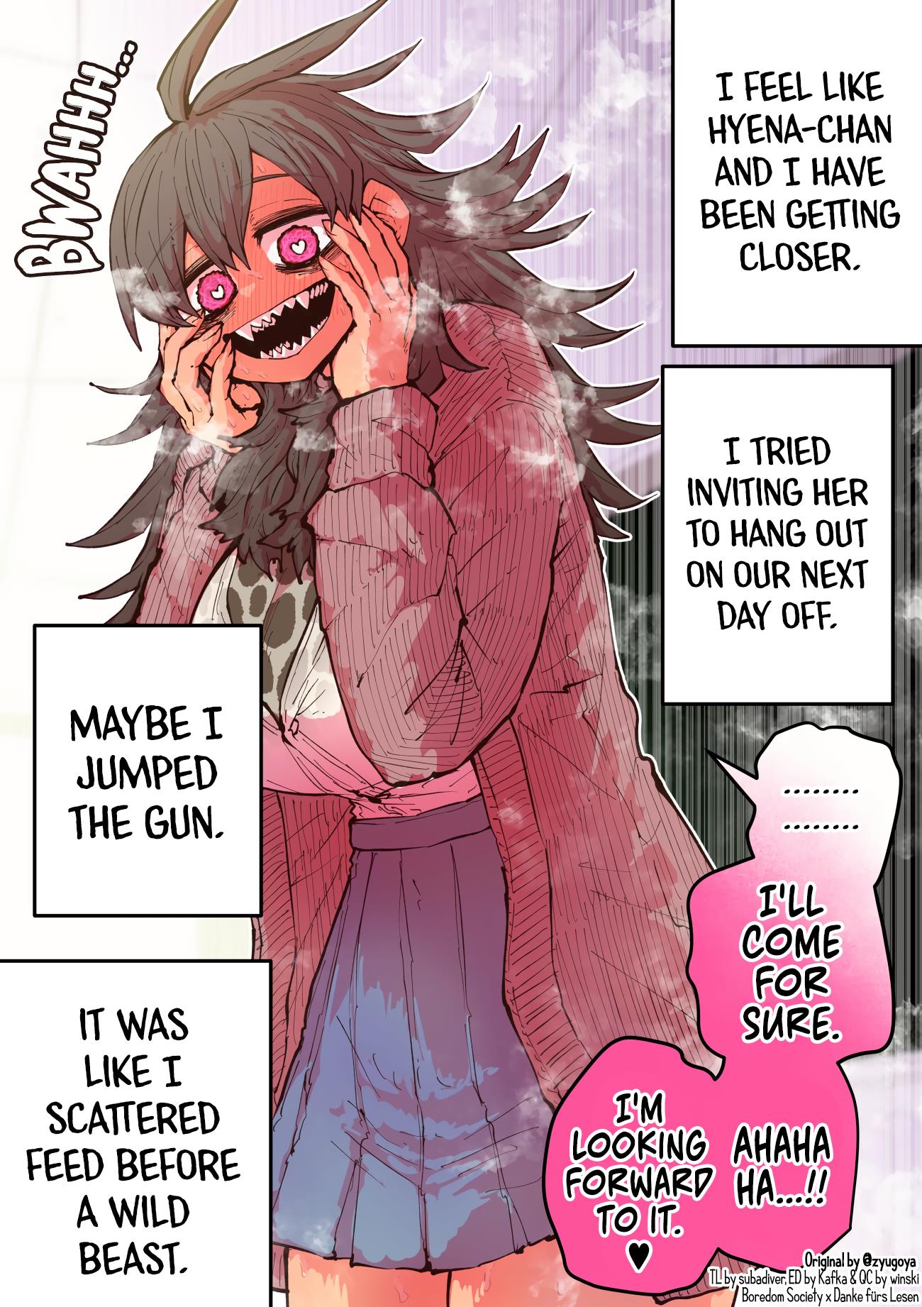 Being Targeted By Hyena-Chan - Chapter 5