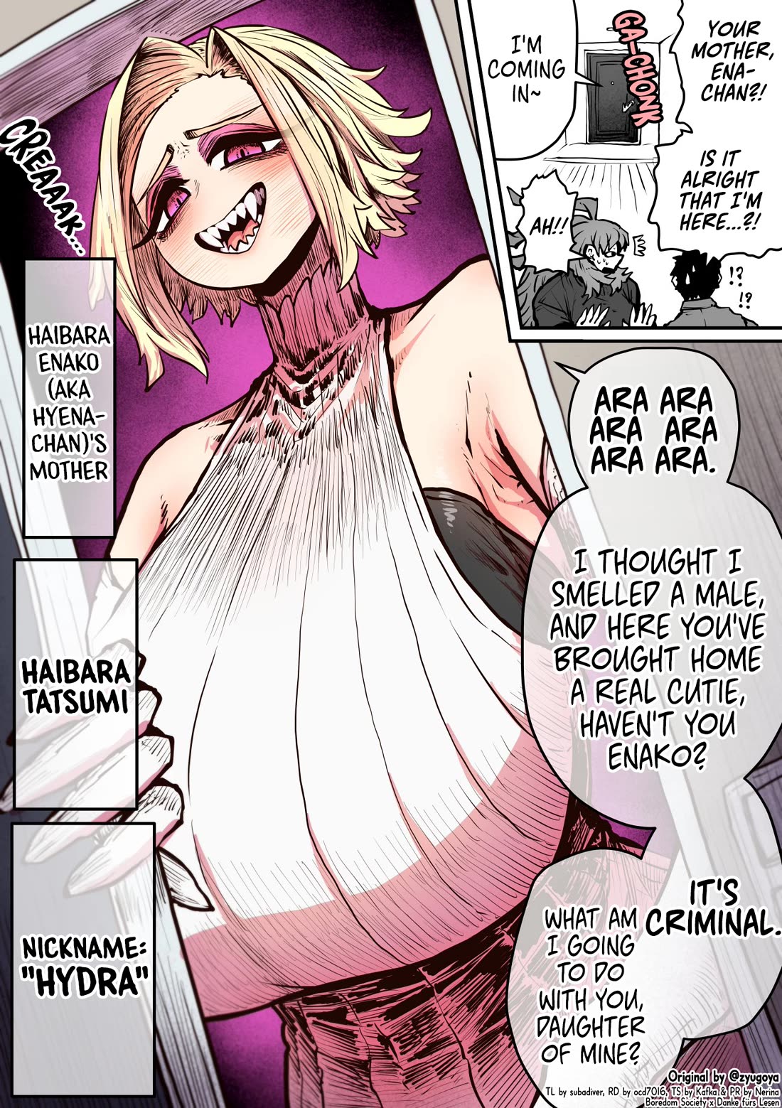 Being Targeted By Hyena-Chan - Chapter 30