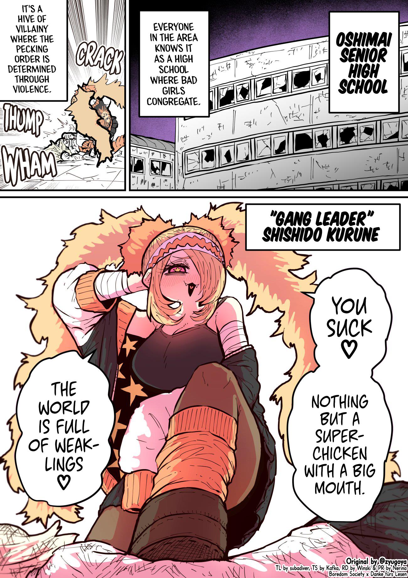 Being Targeted By Hyena-Chan - Chapter 18