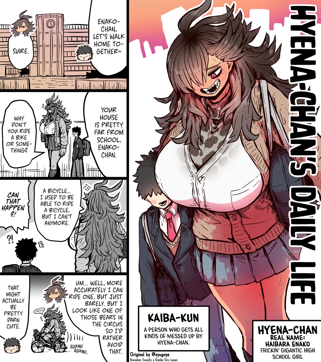 Being Targeted By Hyena-Chan - Chapter 35.5