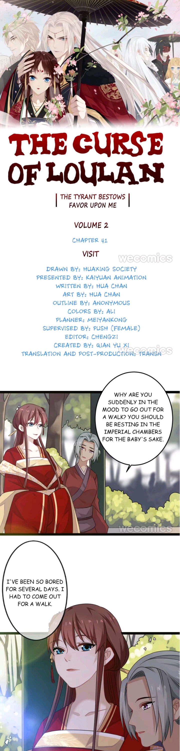 Curse Of Loulan: The Tyrant Bestows Favor On Me - Chapter 91