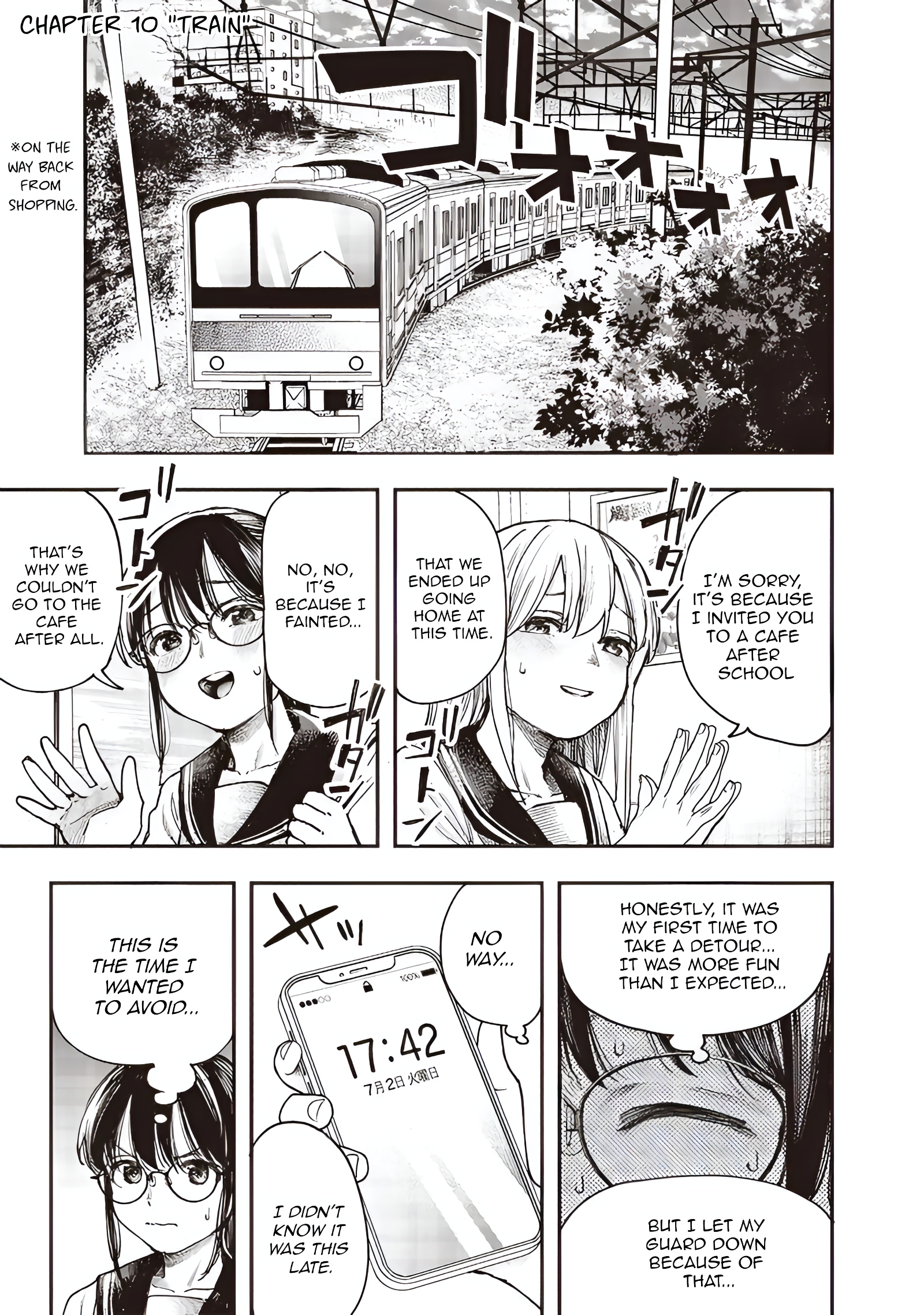 Kiyota-San Wa Yogosaretai - Chapter 10: Train