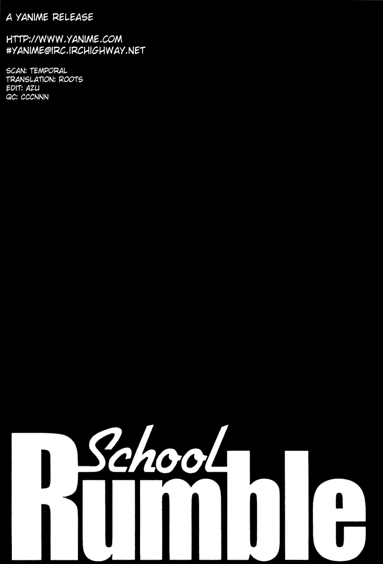 School Rumble - Vol.2 Chapter 28: The Deep