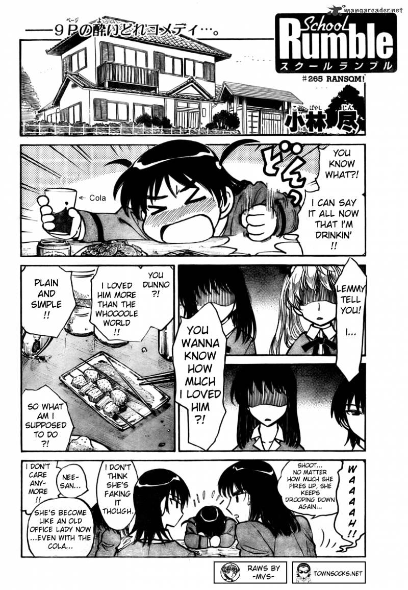 School Rumble - Chapter 21 : Volume 21