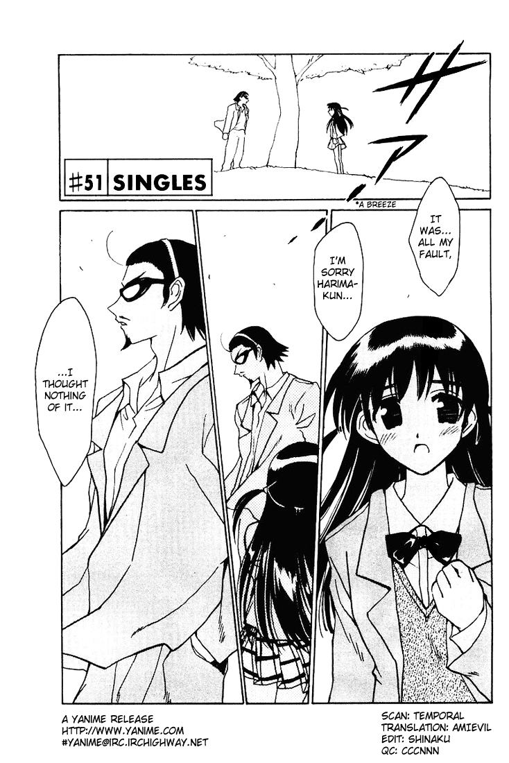 School Rumble - Vol.4 Chapter 51: Singles