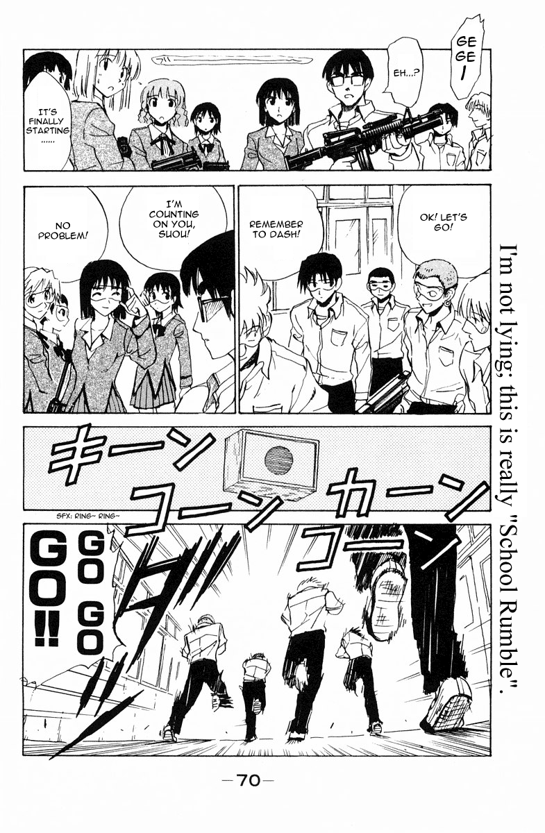 School Rumble - Vol.8 Chapter 103: The Dogs Of War