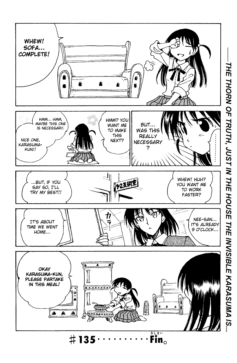 School Rumble - Vol.11 Chapter 135: Short Cuts