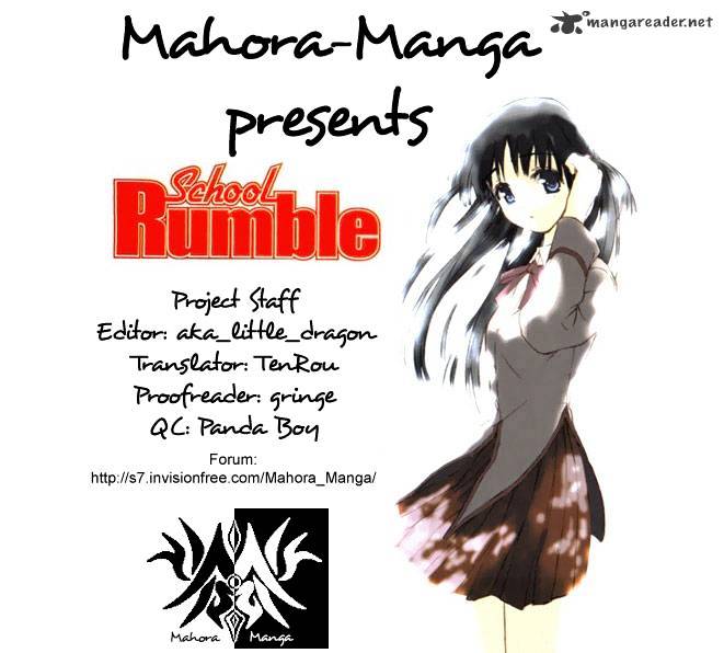 School Rumble - Chapter 8 : Volume 8