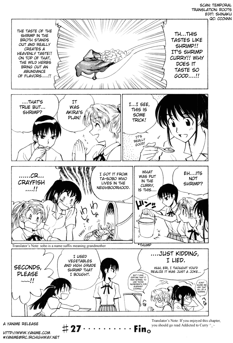 School Rumble - Vol.2 Chapter 27: The Cook And Girls