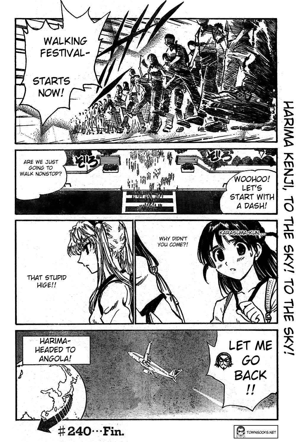 School Rumble - Vol.19 Chapter 240: Some Came Running