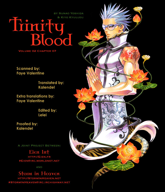 Trinity Blood - Chapter 7 : Roselyne Et Les Lion