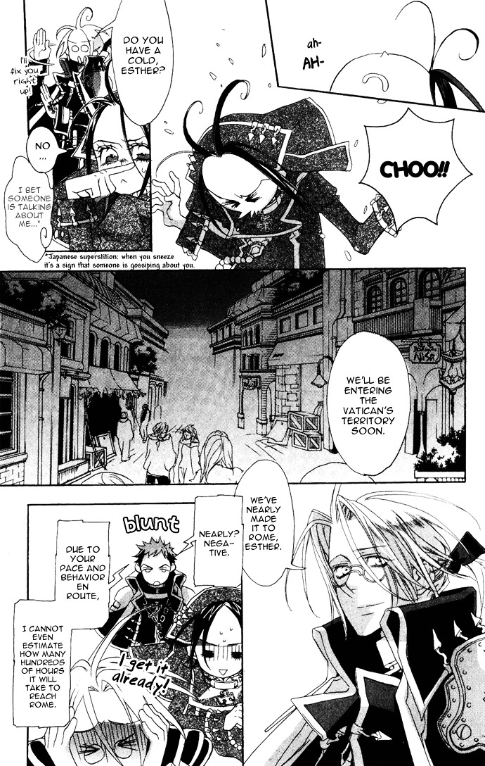 Trinity Blood - Chapter 7 : Roselyne Et Les Lion