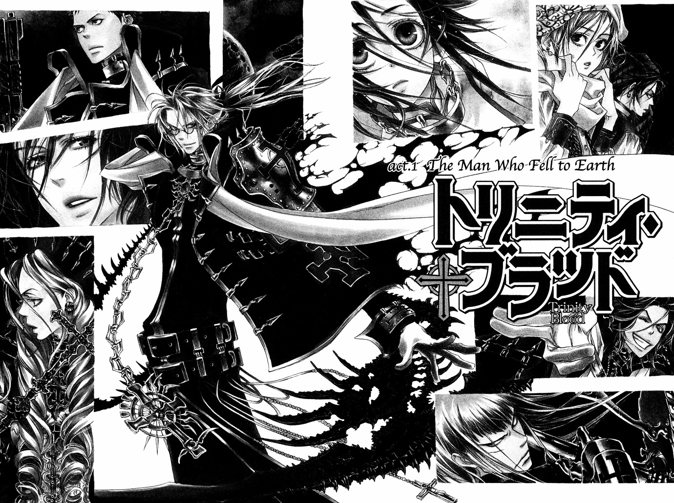 Trinity Blood - Chapter 1 : The Man Who Fell To Earth