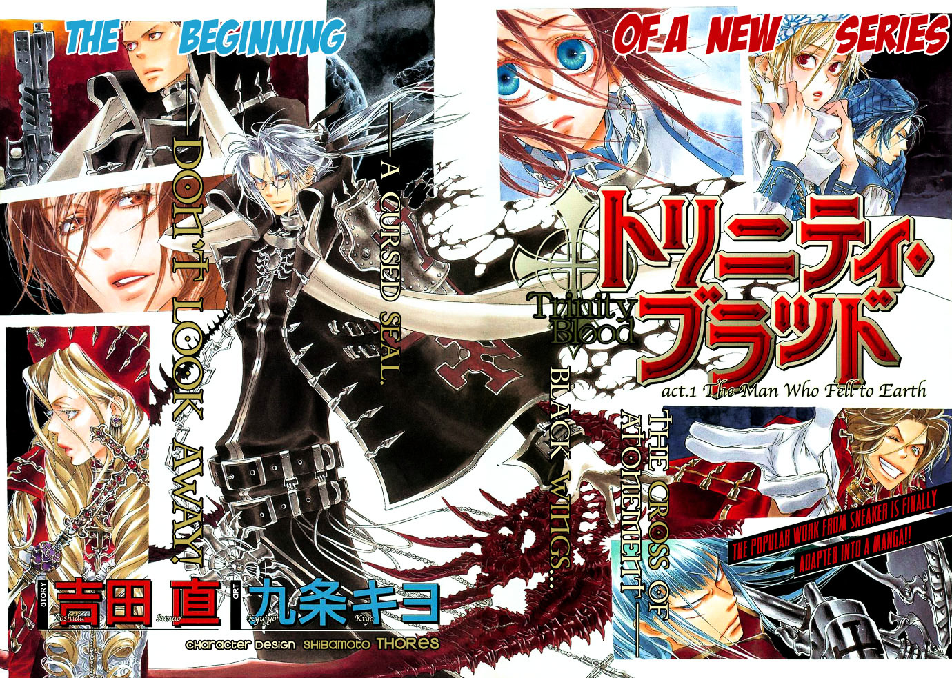 Trinity Blood - Chapter 1 : The Man Who Fell To Earth