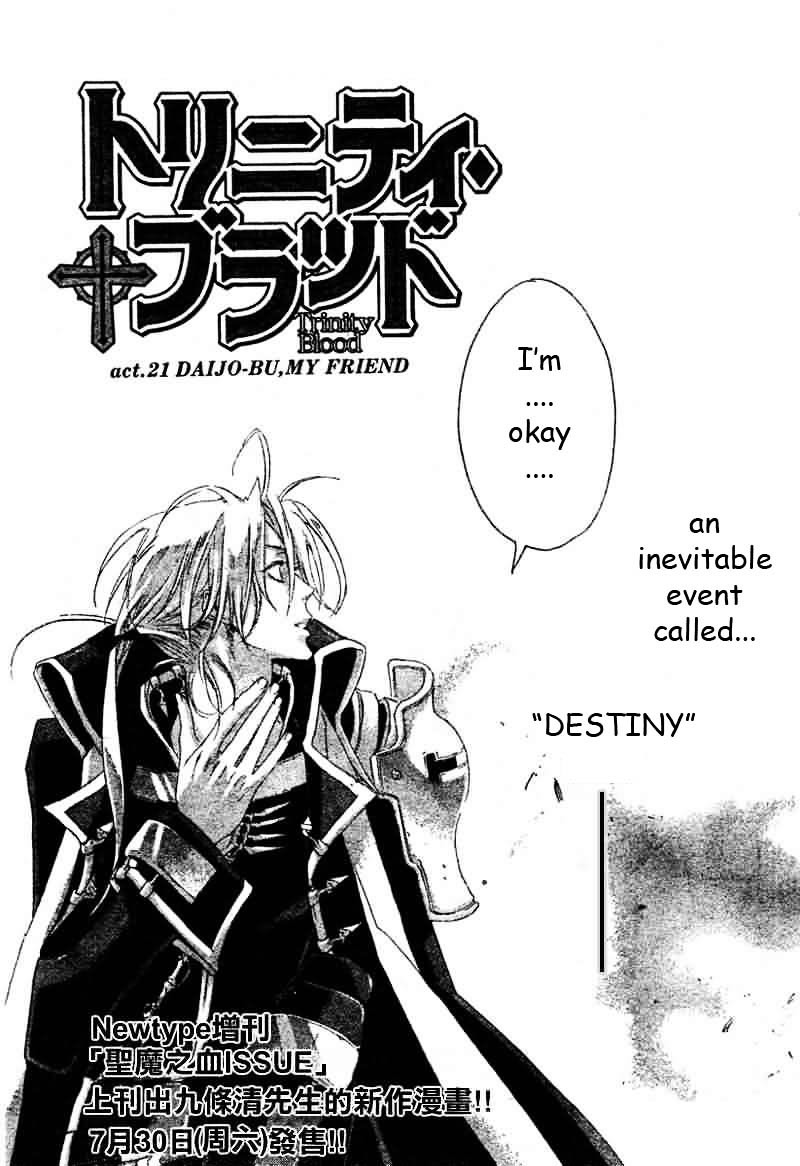 Trinity Blood - Chapter 21 : Daijo-Bu, My Friend