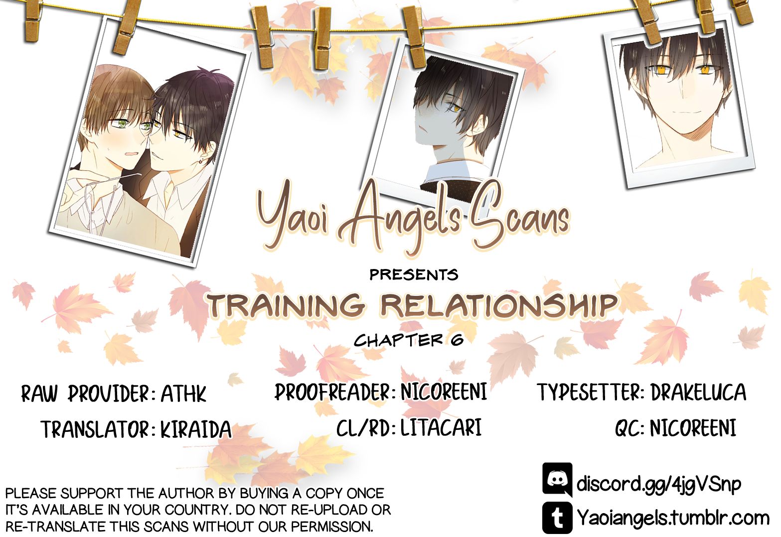 Training Relationship - Chapter 6