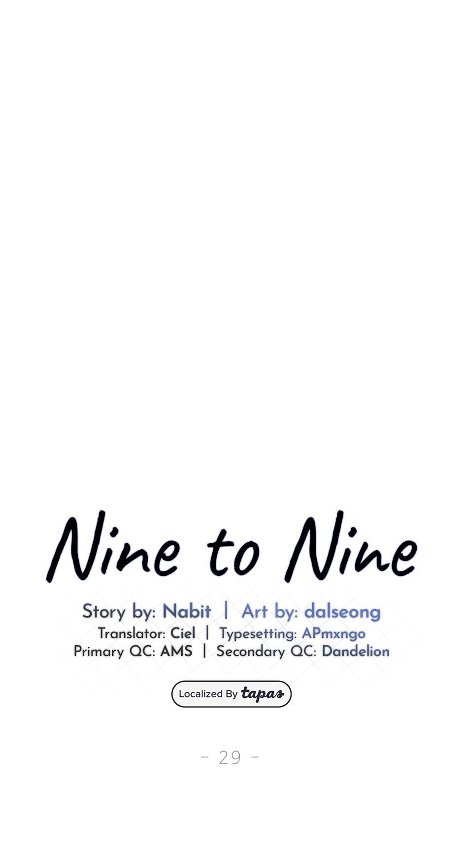 Nine To Nine - Chapter 29