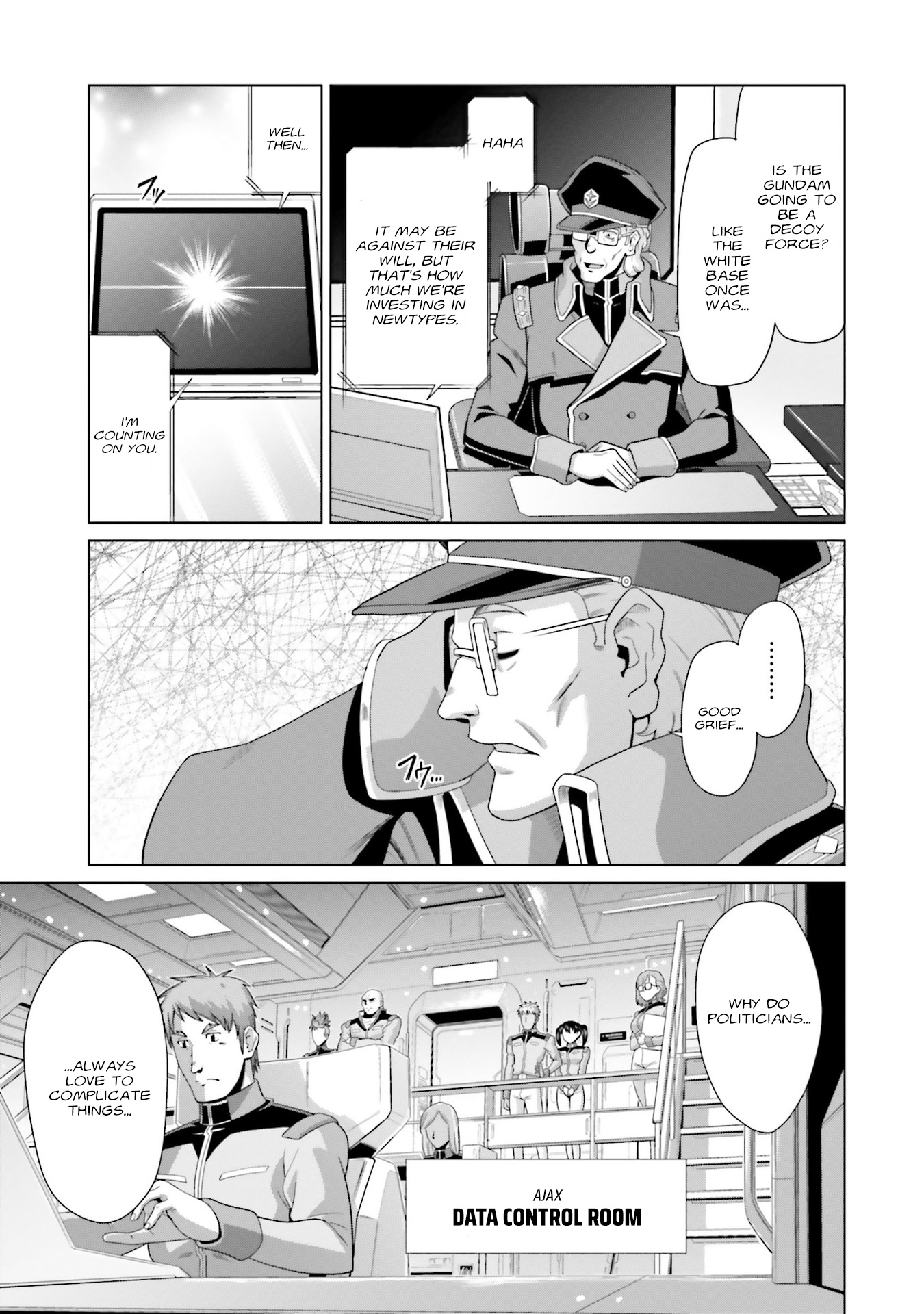 Mobile Suit Gundam F90 Ff - Vol.7 Chapter 27: Minovsky Presage