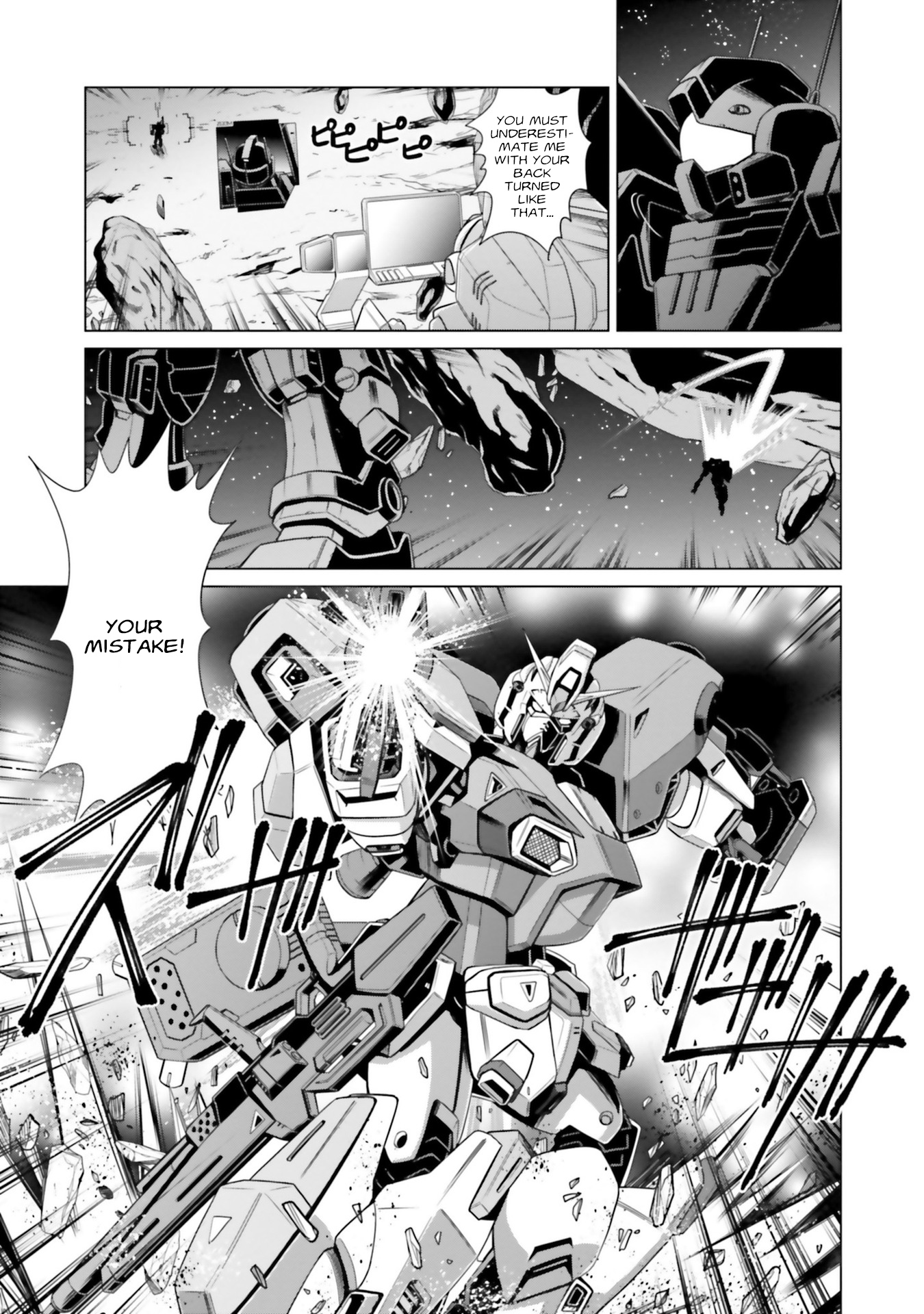 Mobile Suit Gundam F90 Ff - Vol.3 Chapter 10: Gleaming Black Guns, The Tigris, And...