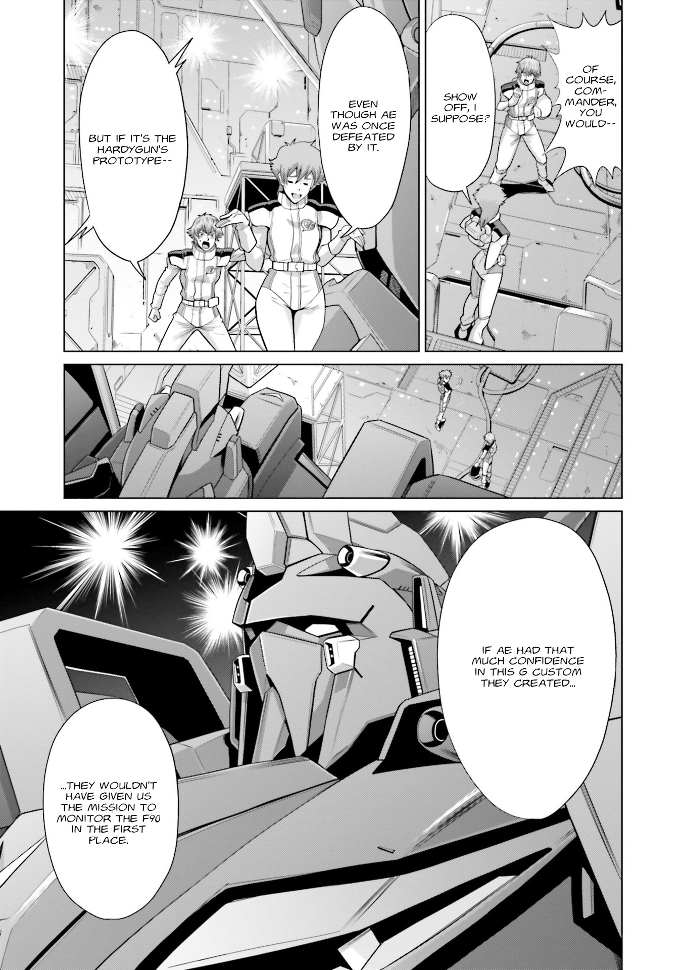 Mobile Suit Gundam F90 Ff - Vol.5 Chapter 19: Eye Of God