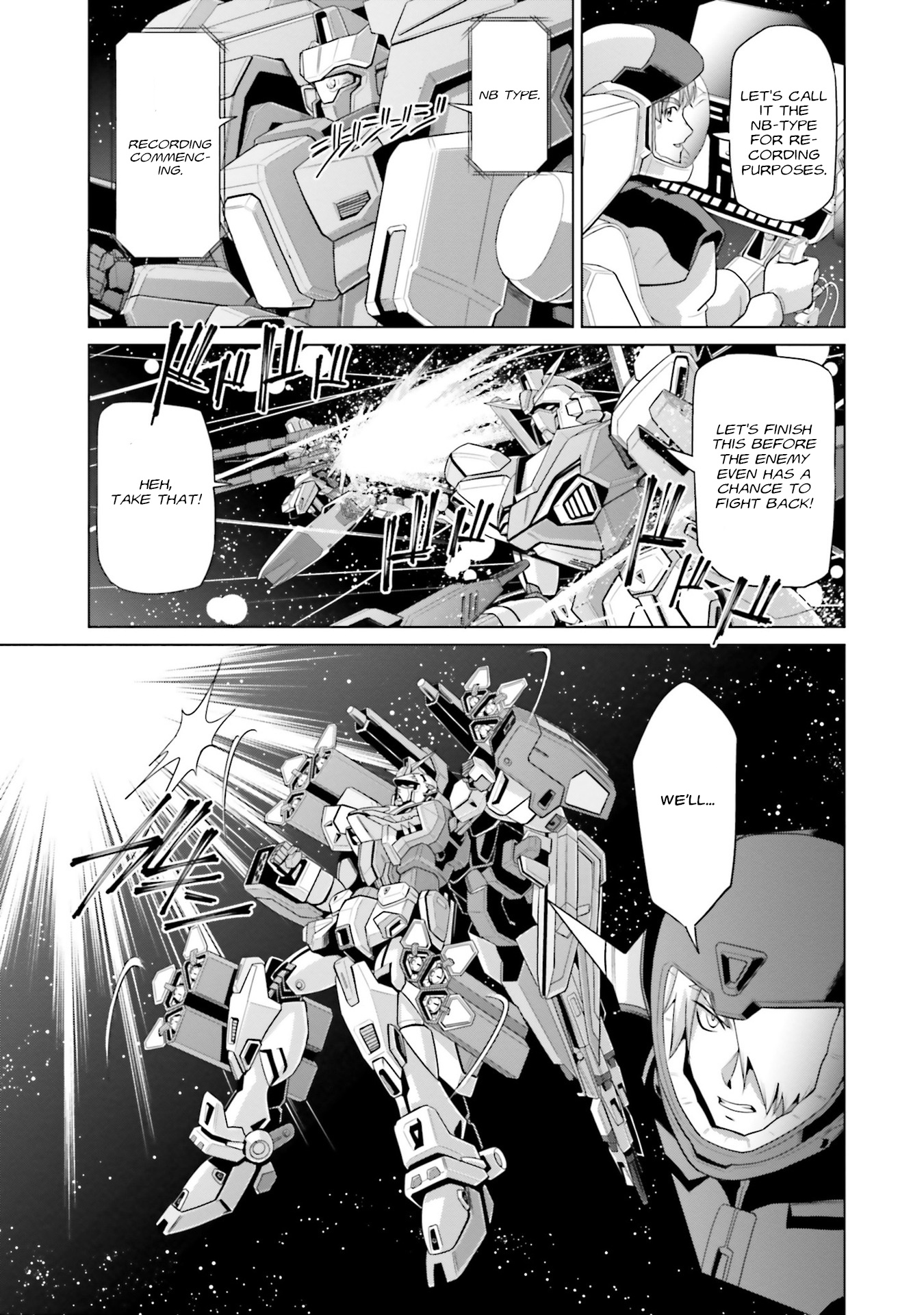 Mobile Suit Gundam F90 Ff - Vol.5 Chapter 19: Eye Of God