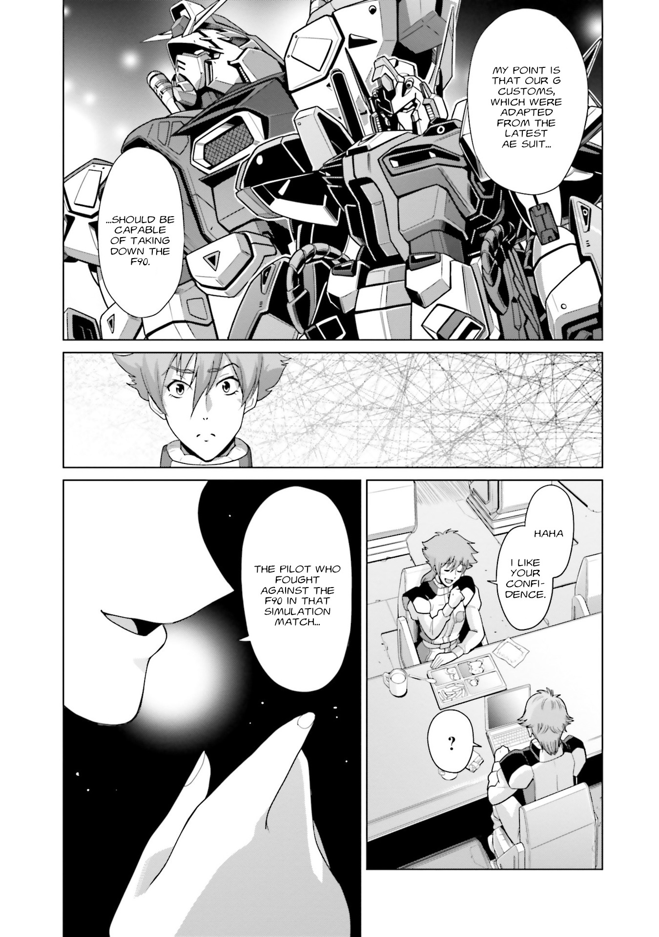 Mobile Suit Gundam F90 Ff - Vol.5 Chapter 19: Eye Of God