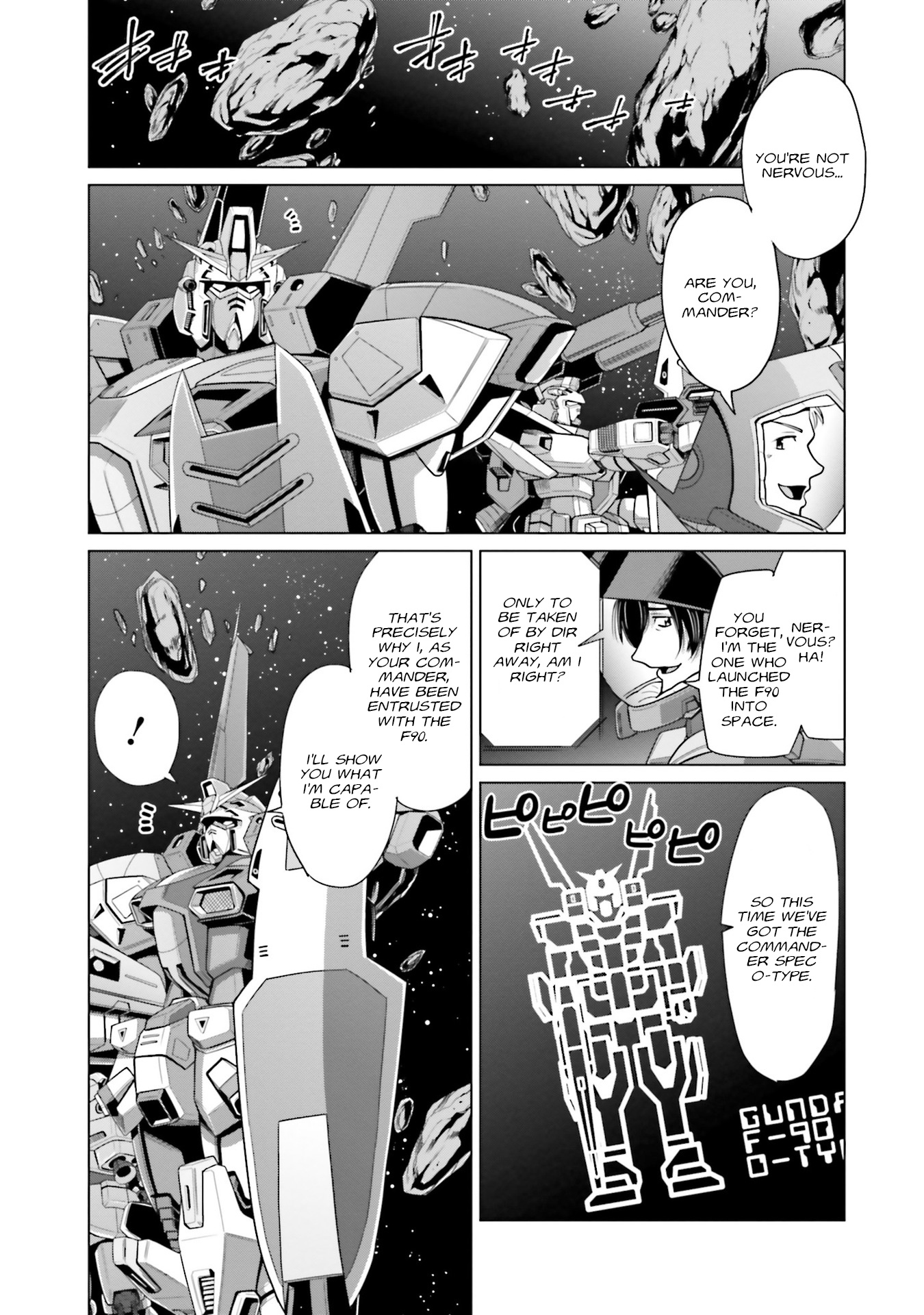 Mobile Suit Gundam F90 Ff - Vol.5 Chapter 19: Eye Of God