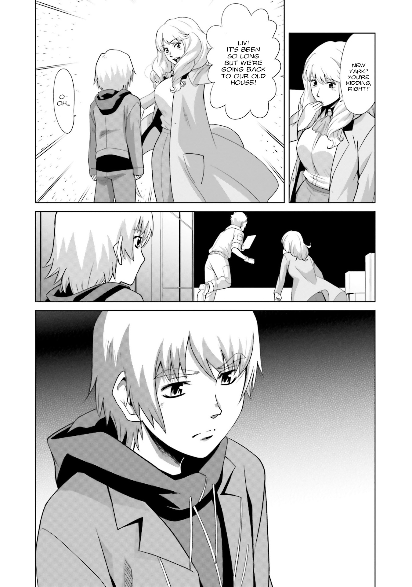 Mobile Suit Gundam F90 Ff - Vol.1 Chapter 2: Liv And Patsy