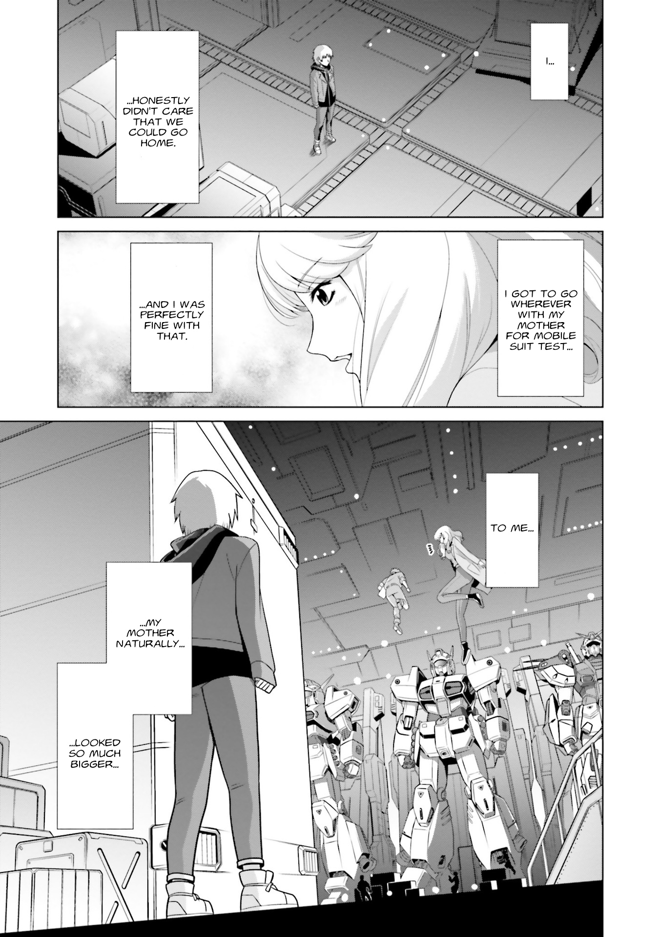 Mobile Suit Gundam F90 Ff - Vol.1 Chapter 2: Liv And Patsy