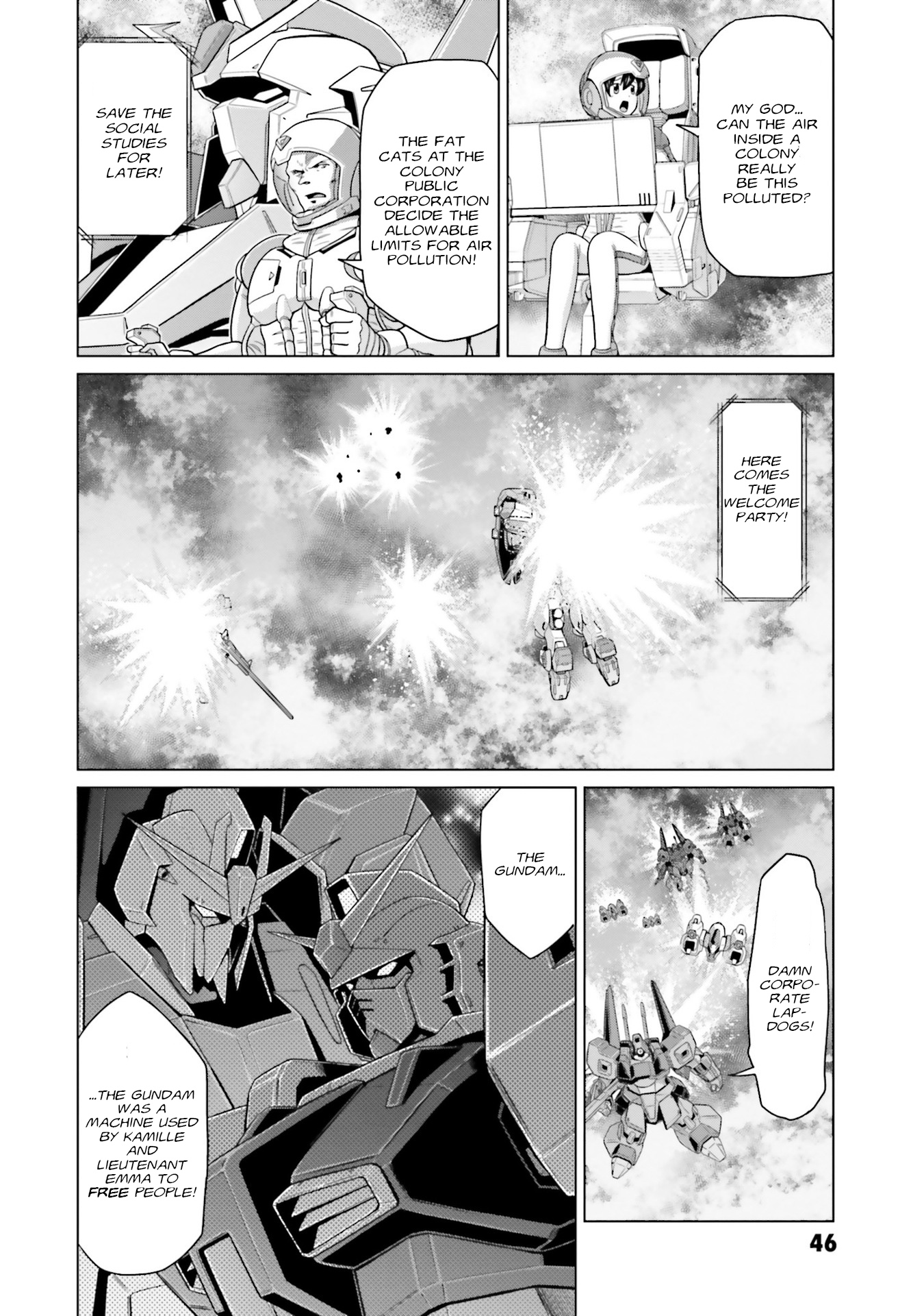 Mobile Suit Gundam F90 Ff - Vol.9 Chapter 34: To A Brighter Future