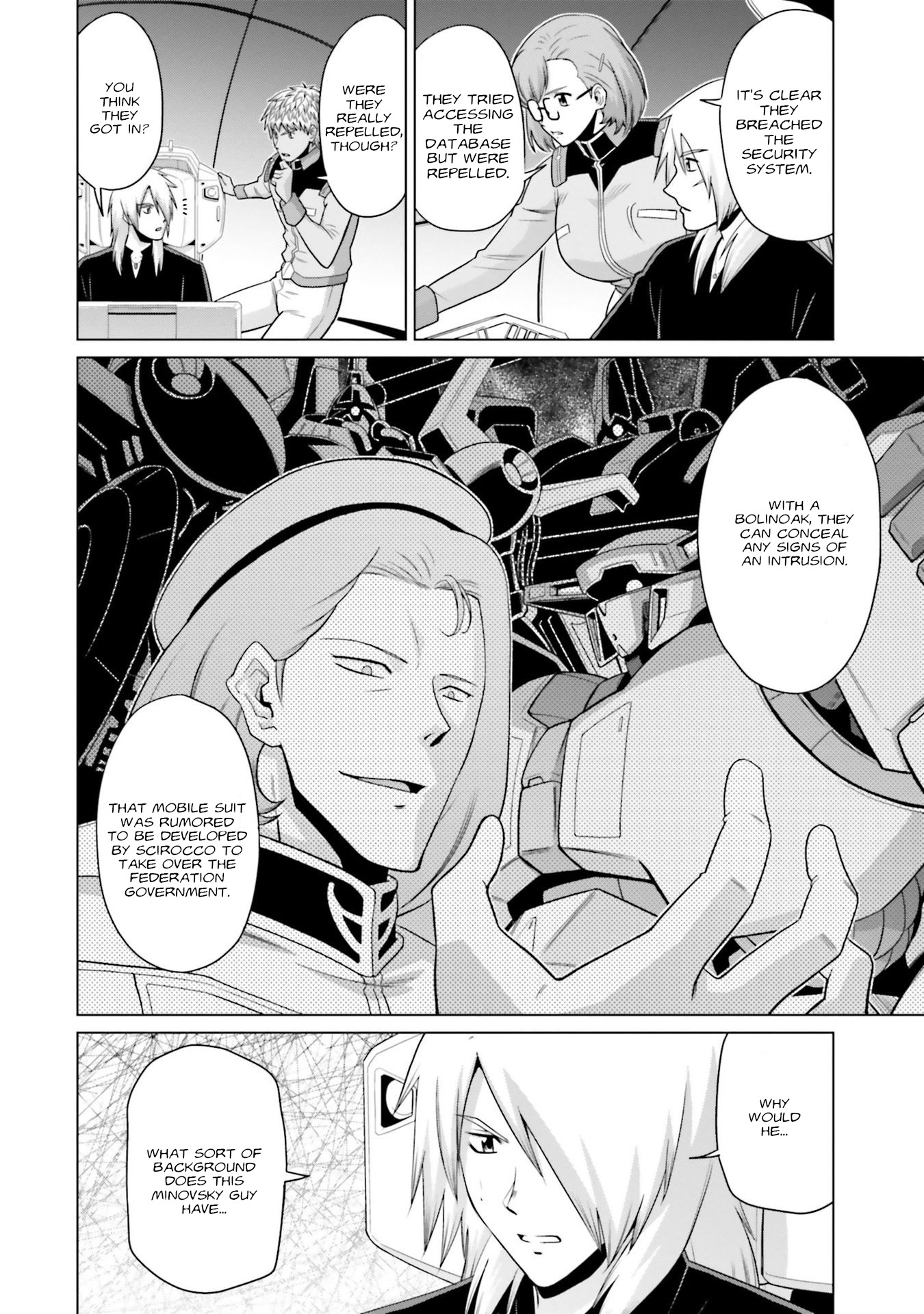 Mobile Suit Gundam F90 Ff - Vol.8 Chapter 33: Chasing After Fragments Of Shattered Dreams