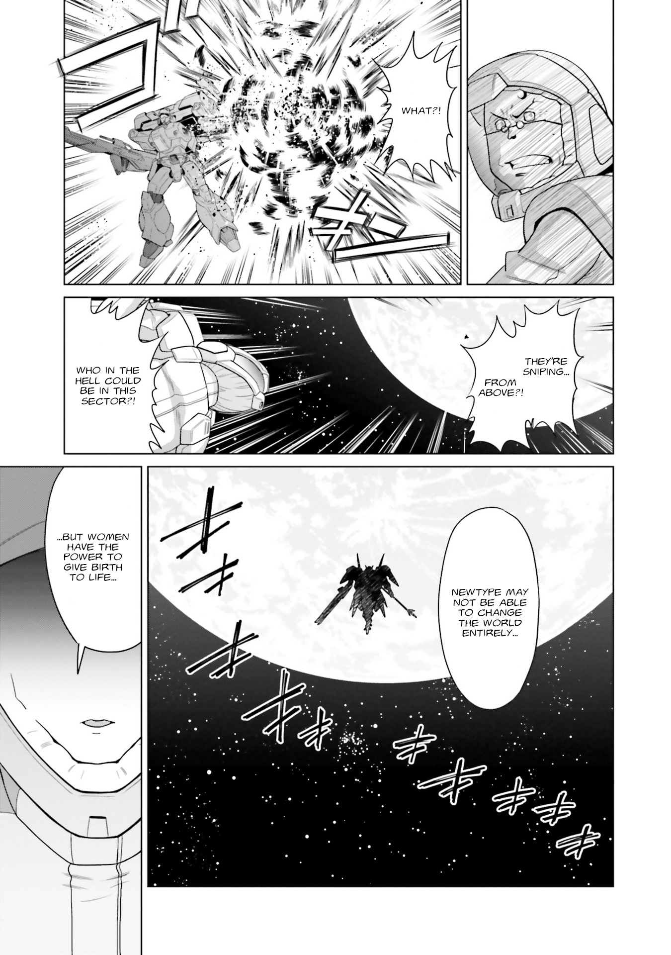 Mobile Suit Gundam F90 Ff - Vol.8 Chapter 33: Chasing After Fragments Of Shattered Dreams