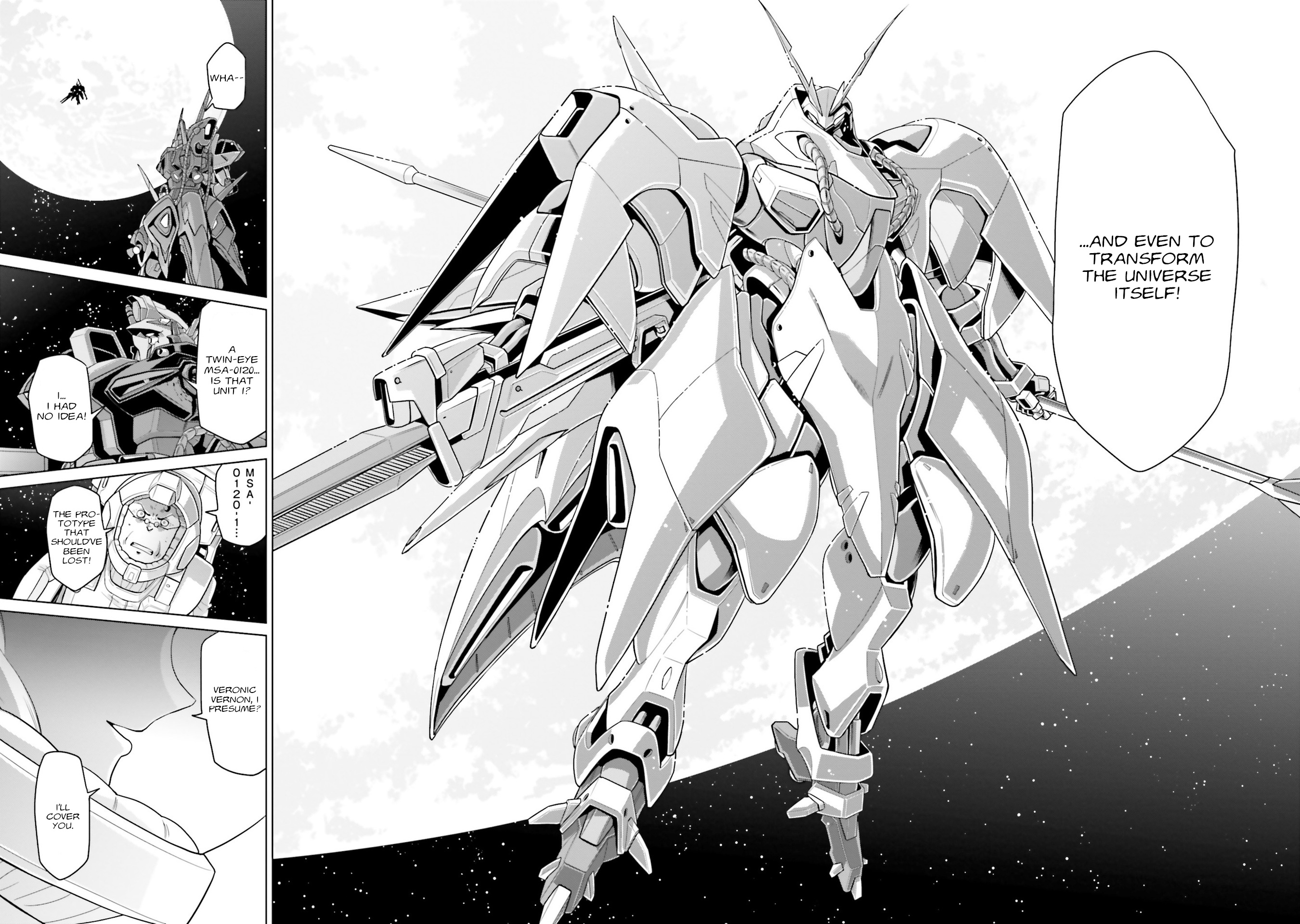 Mobile Suit Gundam F90 Ff - Vol.8 Chapter 33: Chasing After Fragments Of Shattered Dreams