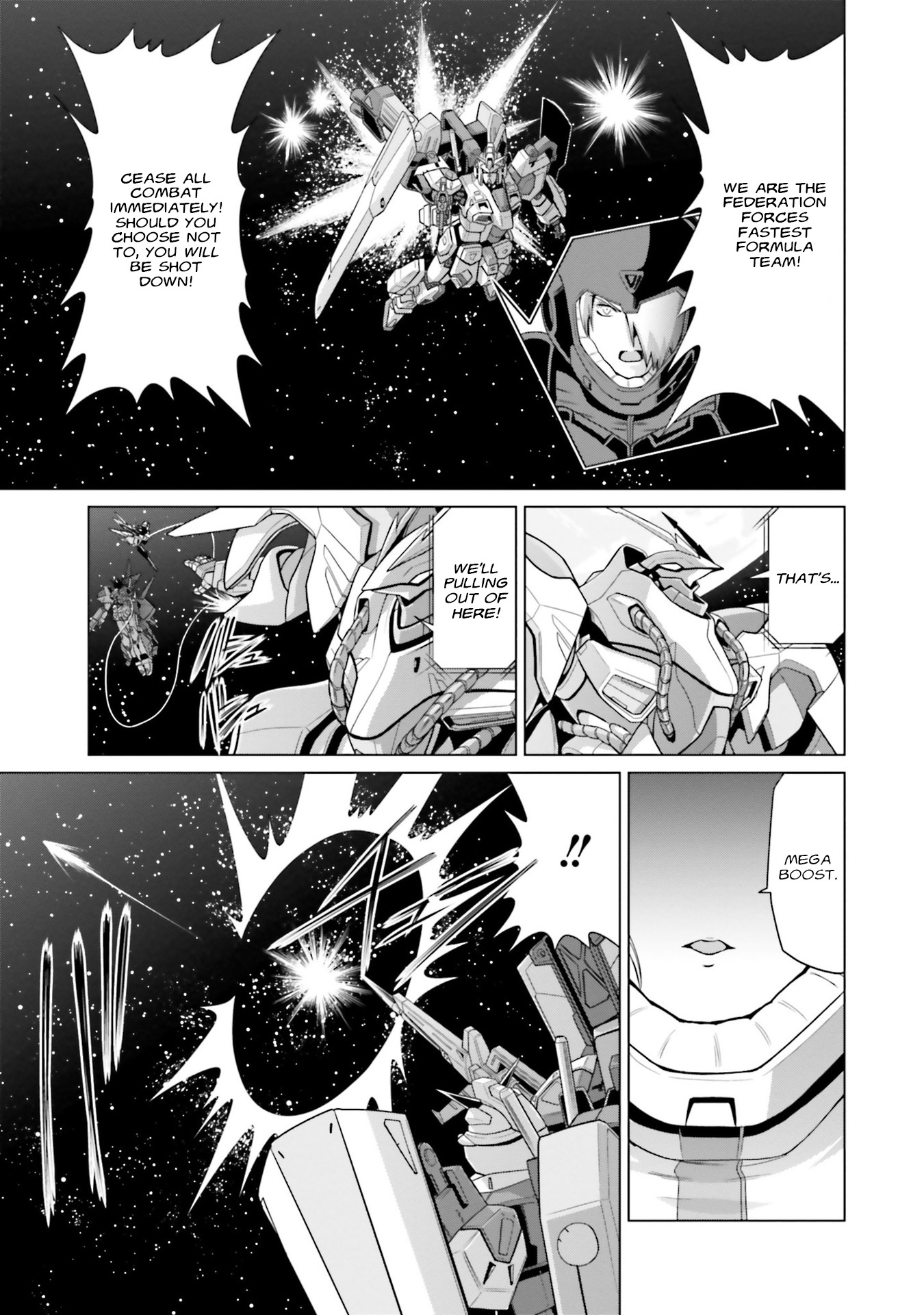 Mobile Suit Gundam F90 Ff - Vol.8 Chapter 33: Chasing After Fragments Of Shattered Dreams