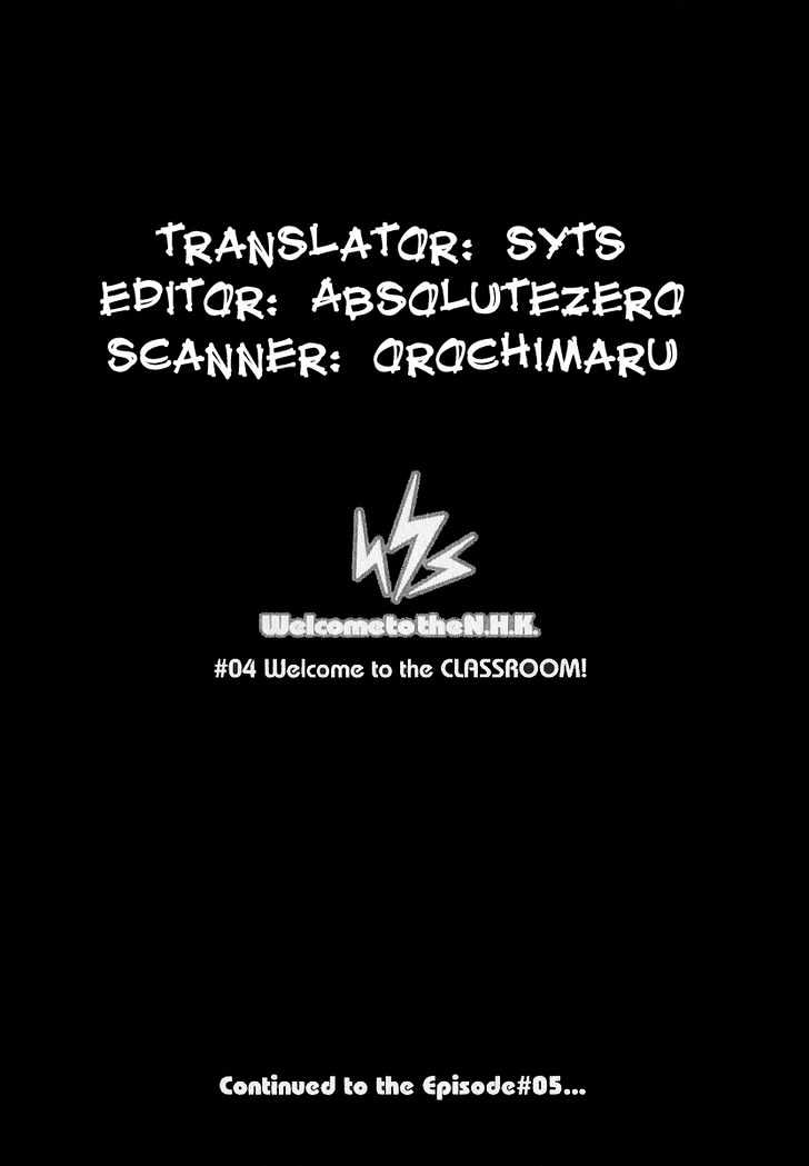 Nhk Ni Youkoso! - Vol.1 Chapter 4 : Welcome To The Classroom!