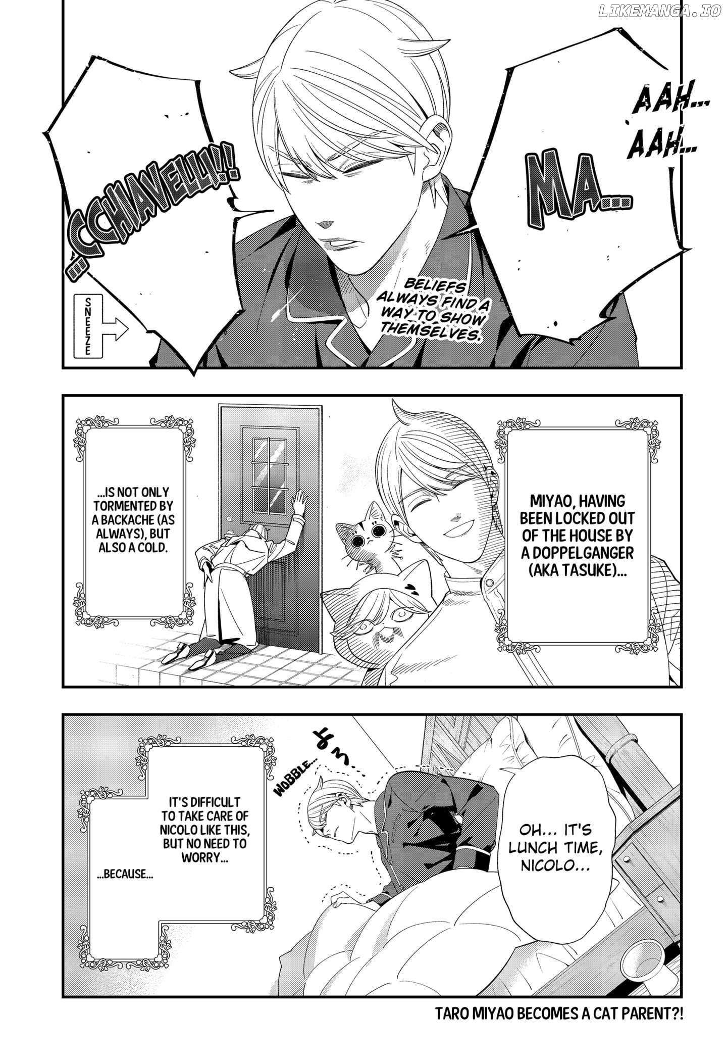 Taro Miyao Becomes A Cat Parent?! «Official» - Chapter 32