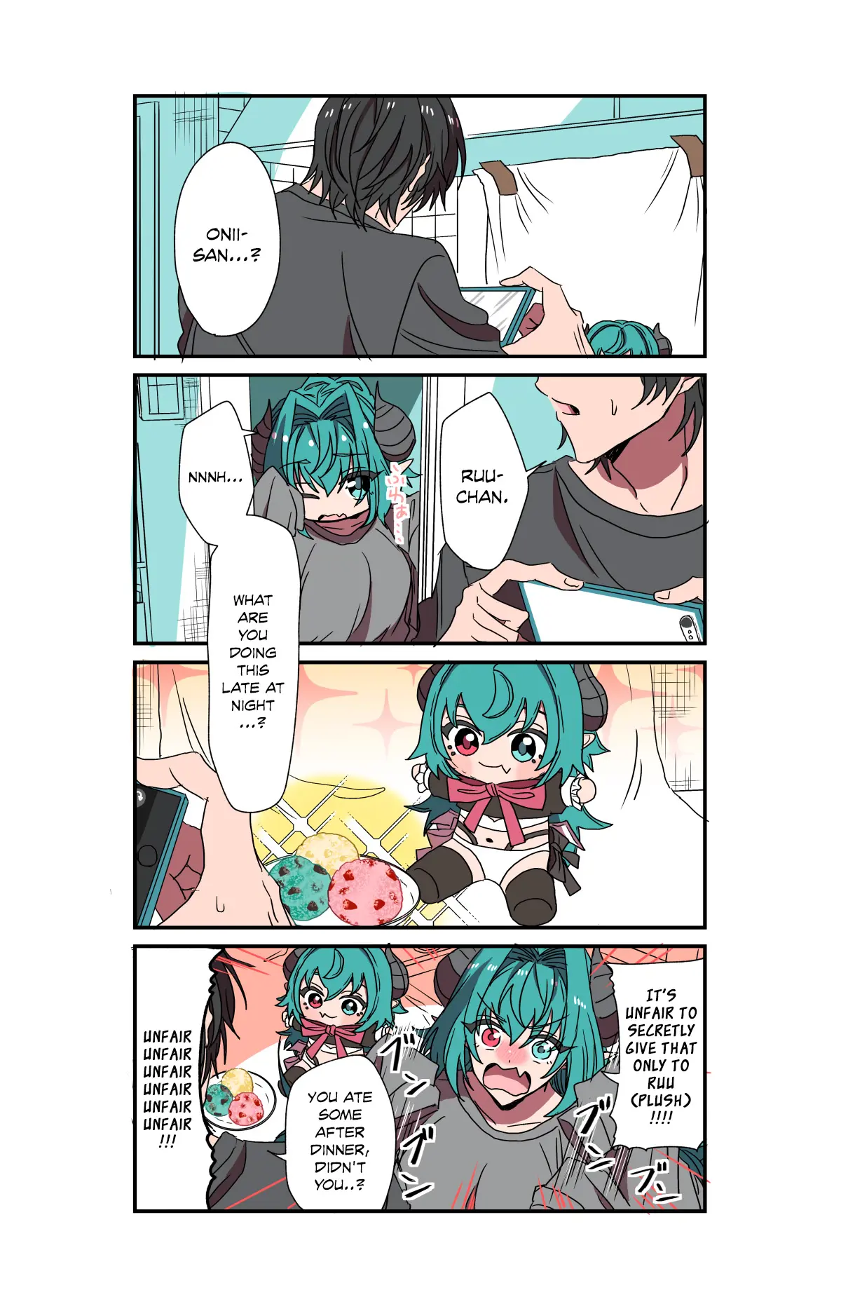 The Story Of A Succubus Who Came To The Human World - Chapter 97: [Succubus Plushie Manga] Midnight's Secret Time