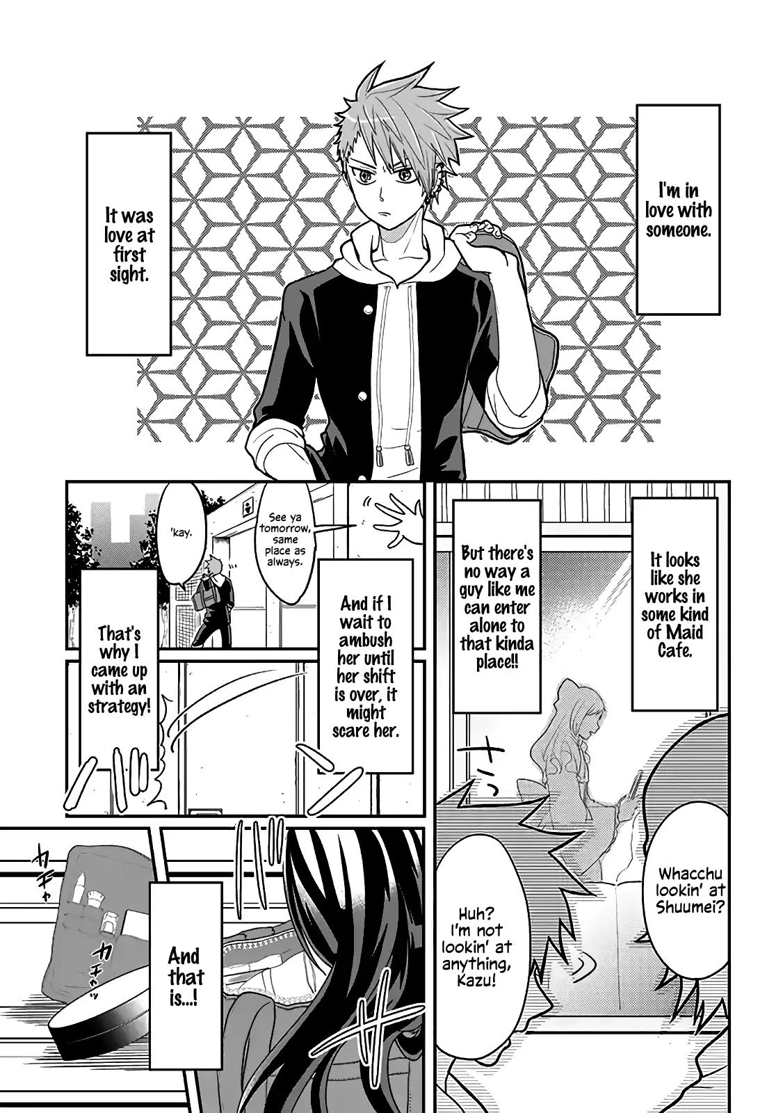 Josou Shite Mendoukusai Koto Ni Natteru Nekura To Yankee No Ryou Kataomoi - Chapter 1: Hana And Mei