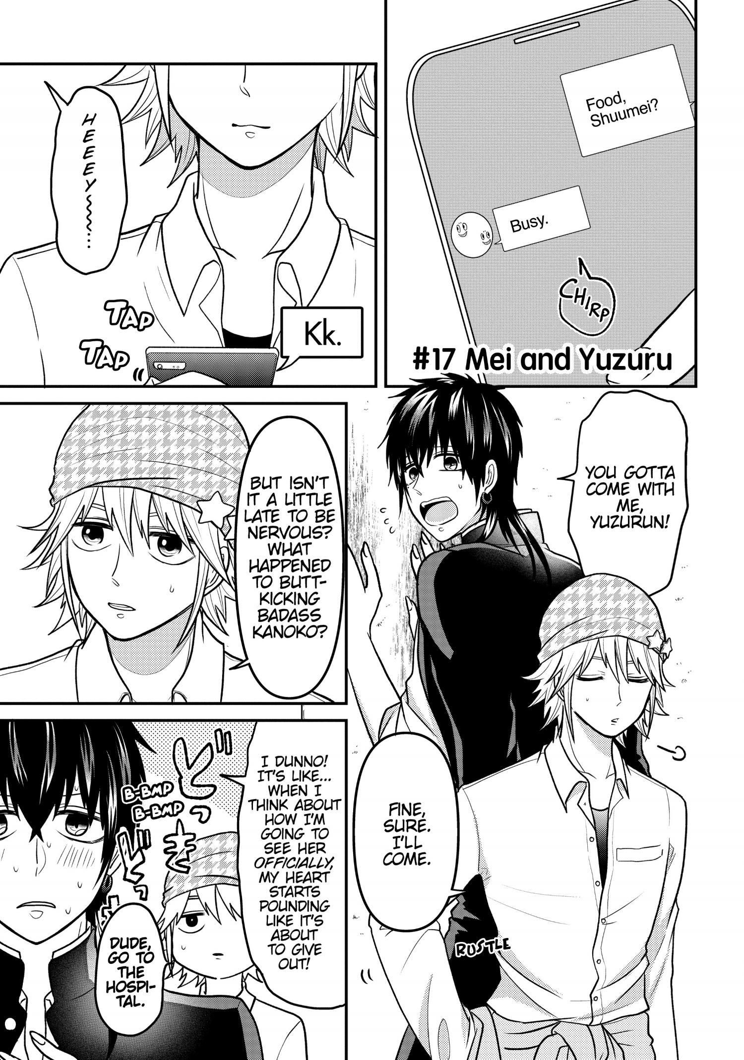 Josou Shite Mendoukusai Koto Ni Natteru Nekura To Yankee No Ryou Kataomoi - Chapter 17