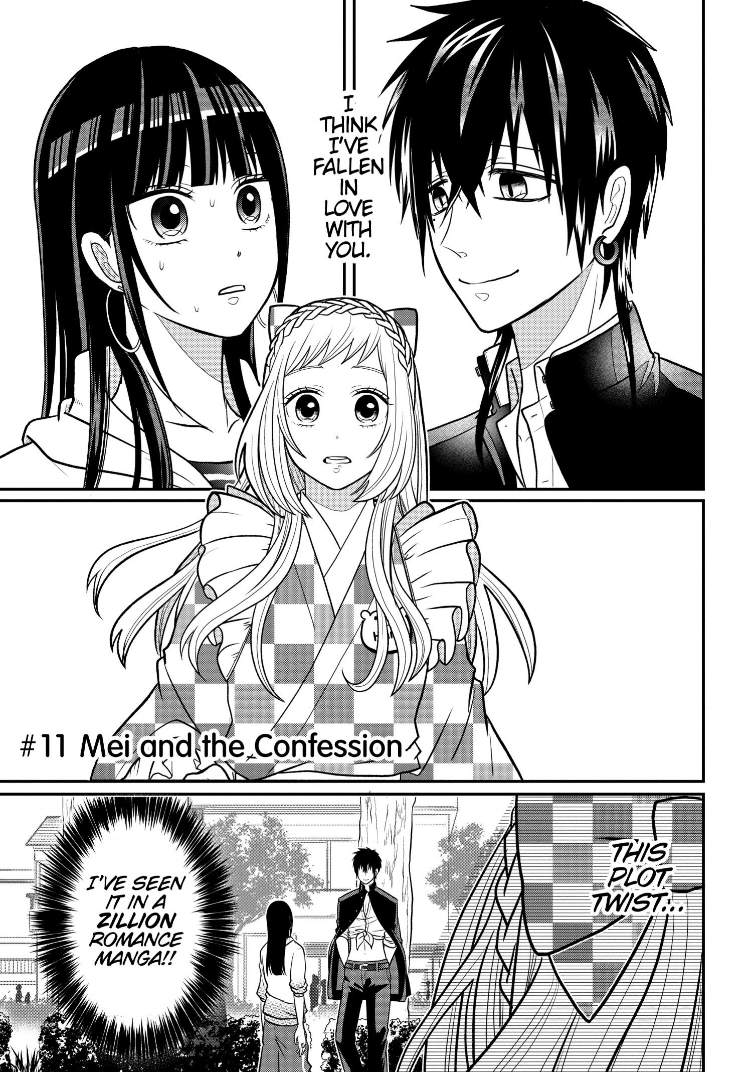 Josou Shite Mendoukusai Koto Ni Natteru Nekura To Yankee No Ryou Kataomoi - Chapter 11