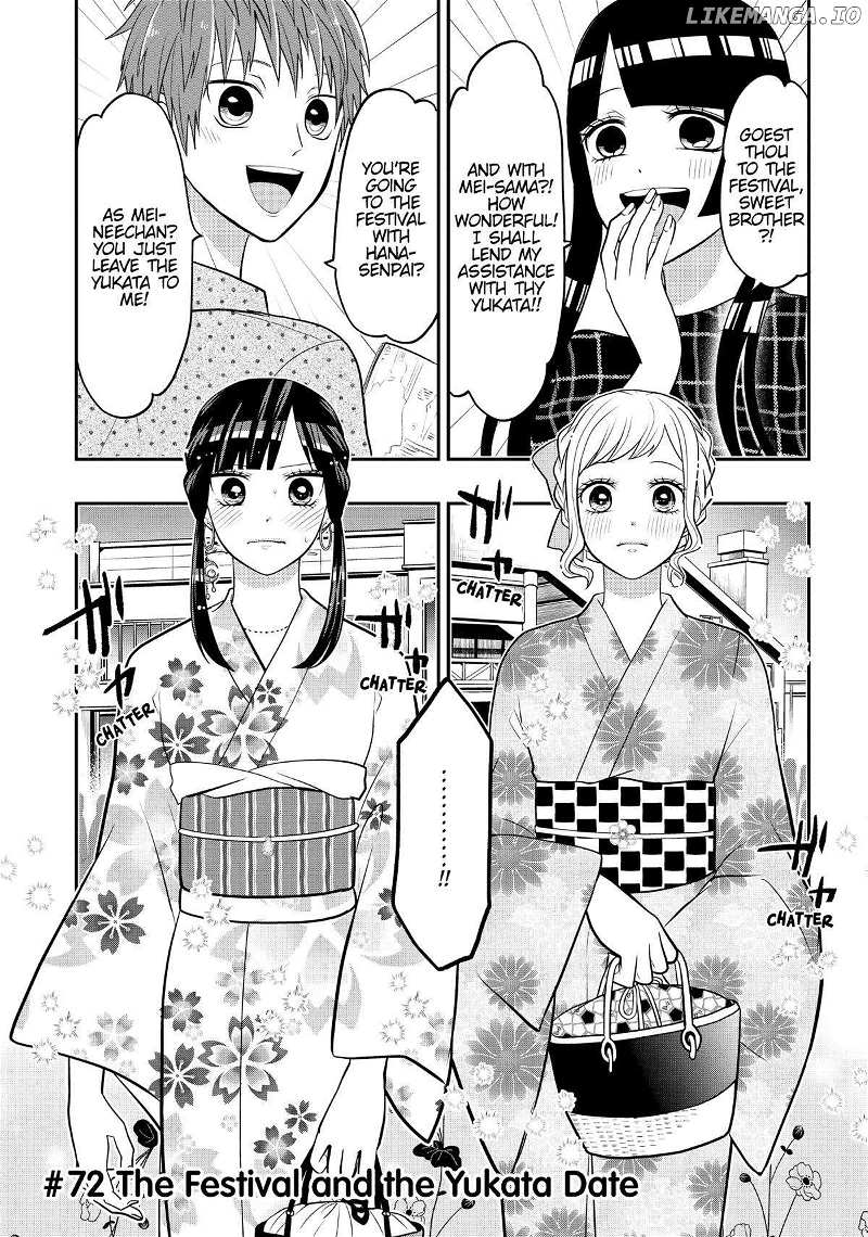 Josou Shite Mendoukusai Koto Ni Natteru Nekura To Yankee No Ryou Kataomoi - Chapter 72