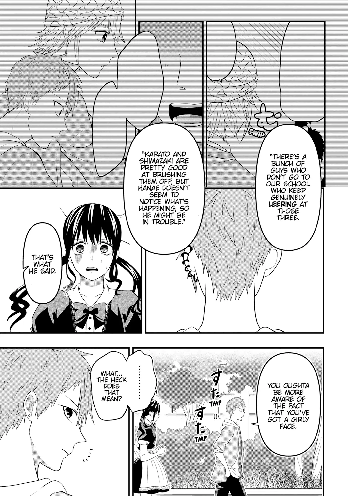 Josou Shite Mendoukusai Koto Ni Natteru Nekura To Yankee No Ryou Kataomoi - Chapter 95