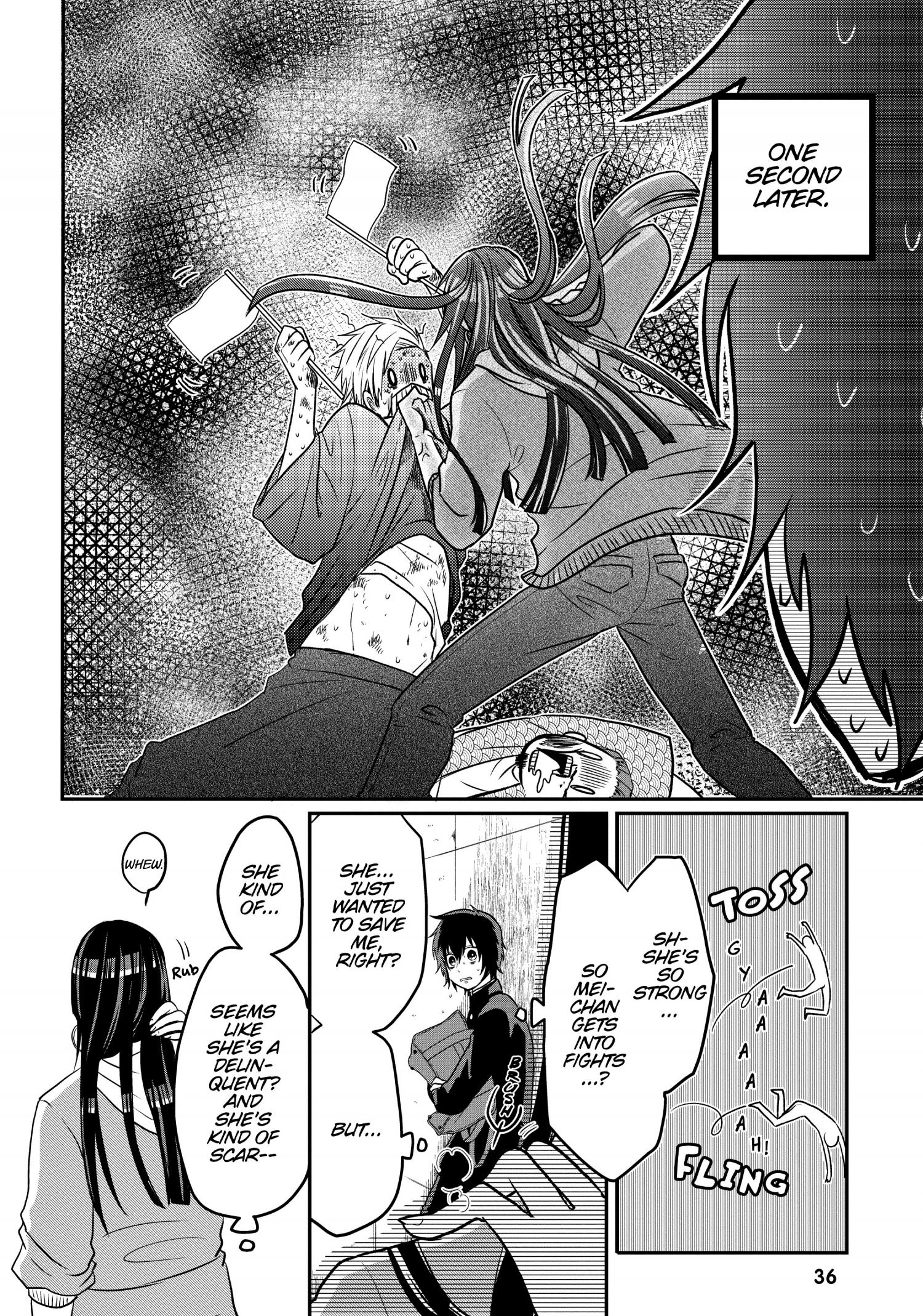 Josou Shite Mendoukusai Koto Ni Natteru Nekura To Yankee No Ryou Kataomoi - Chapter 12