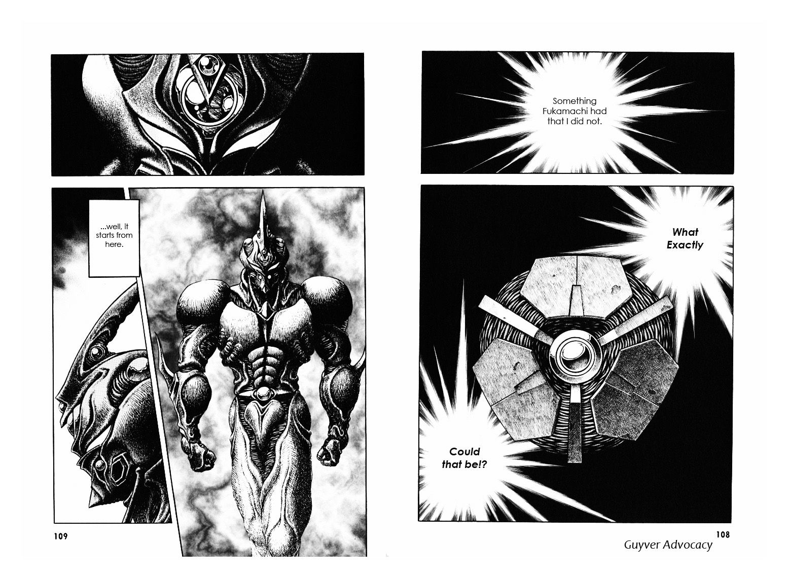 Guyver - Vol.28 Chapter 171 : Memory Of White Blaze